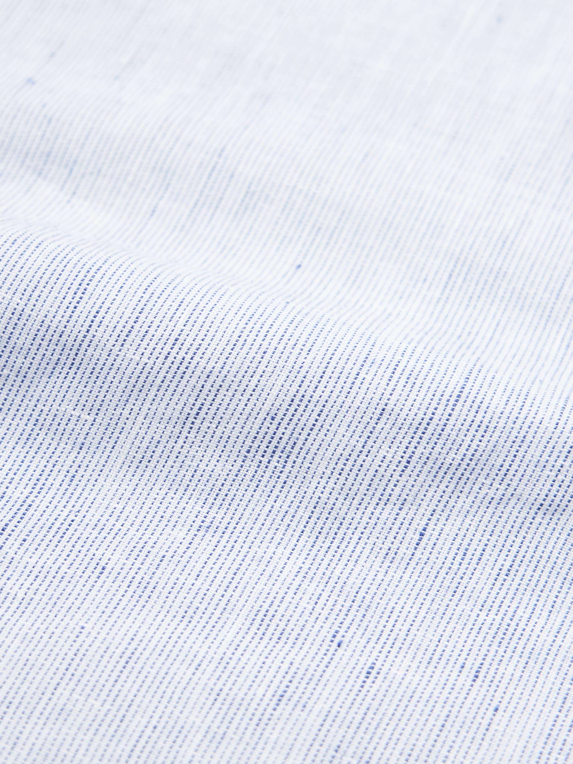Venice Camp-Collar Linen Shirt view