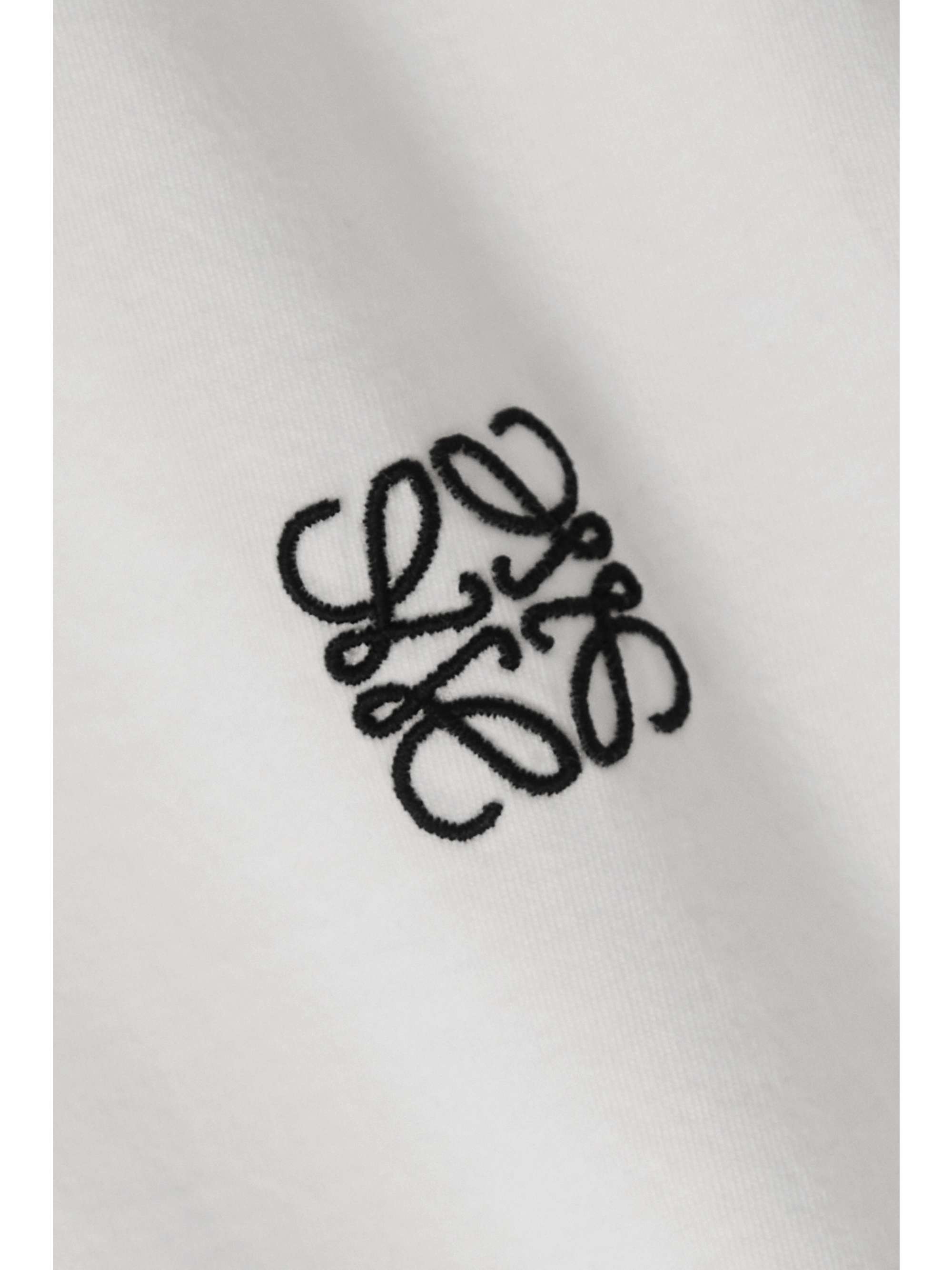 Anagram embroidered cotton-jersey T-shirt view