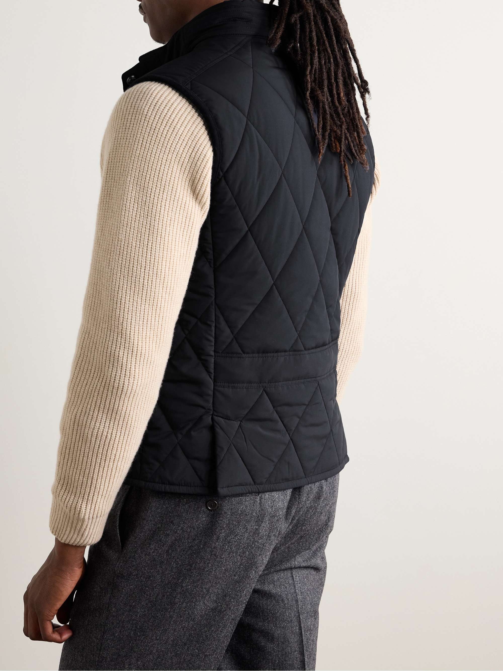 Carleton Slim-Fit Quilted Shell Down Gilet view
