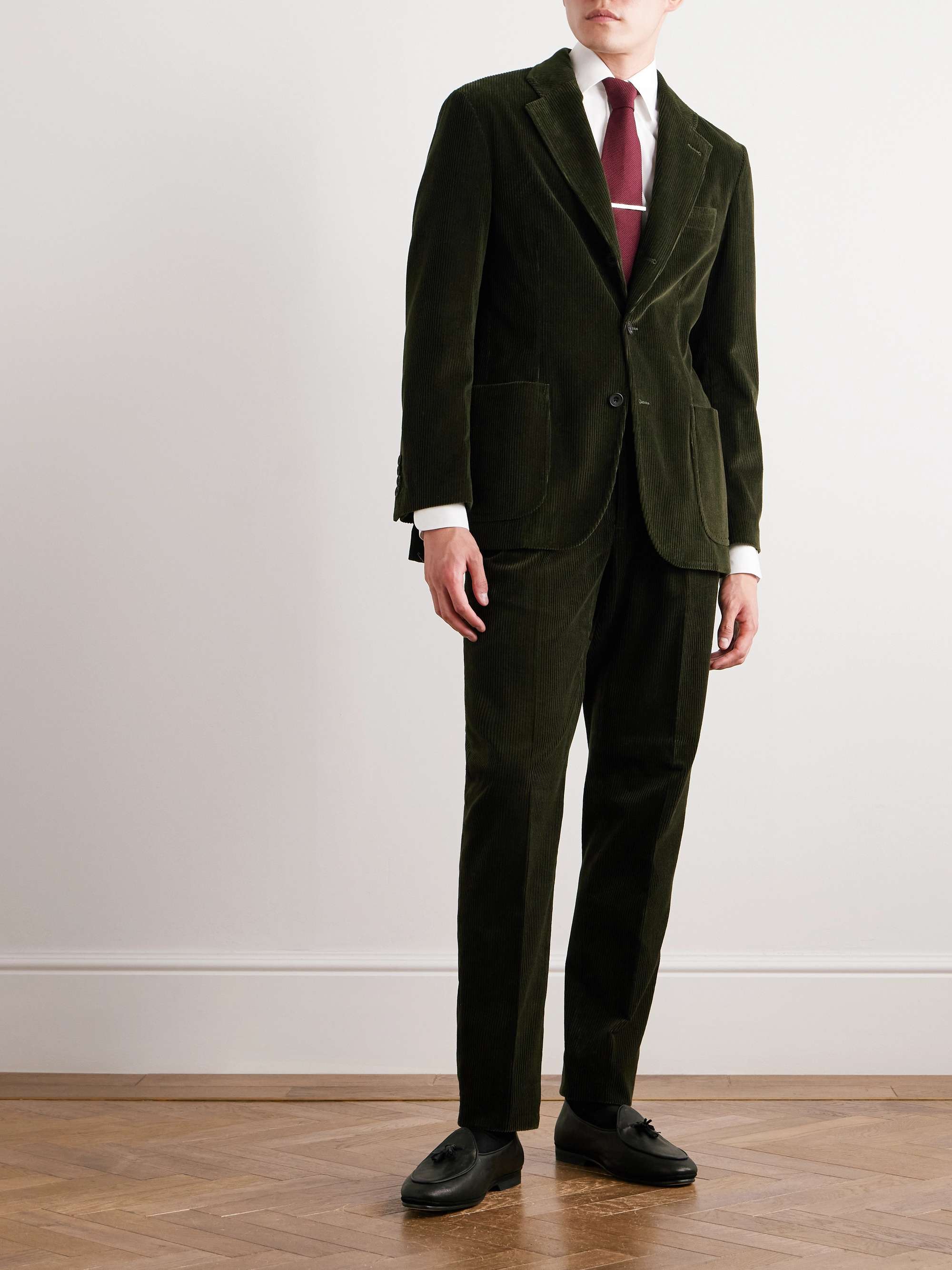 Cotton-Corduroy Suit Jacket view