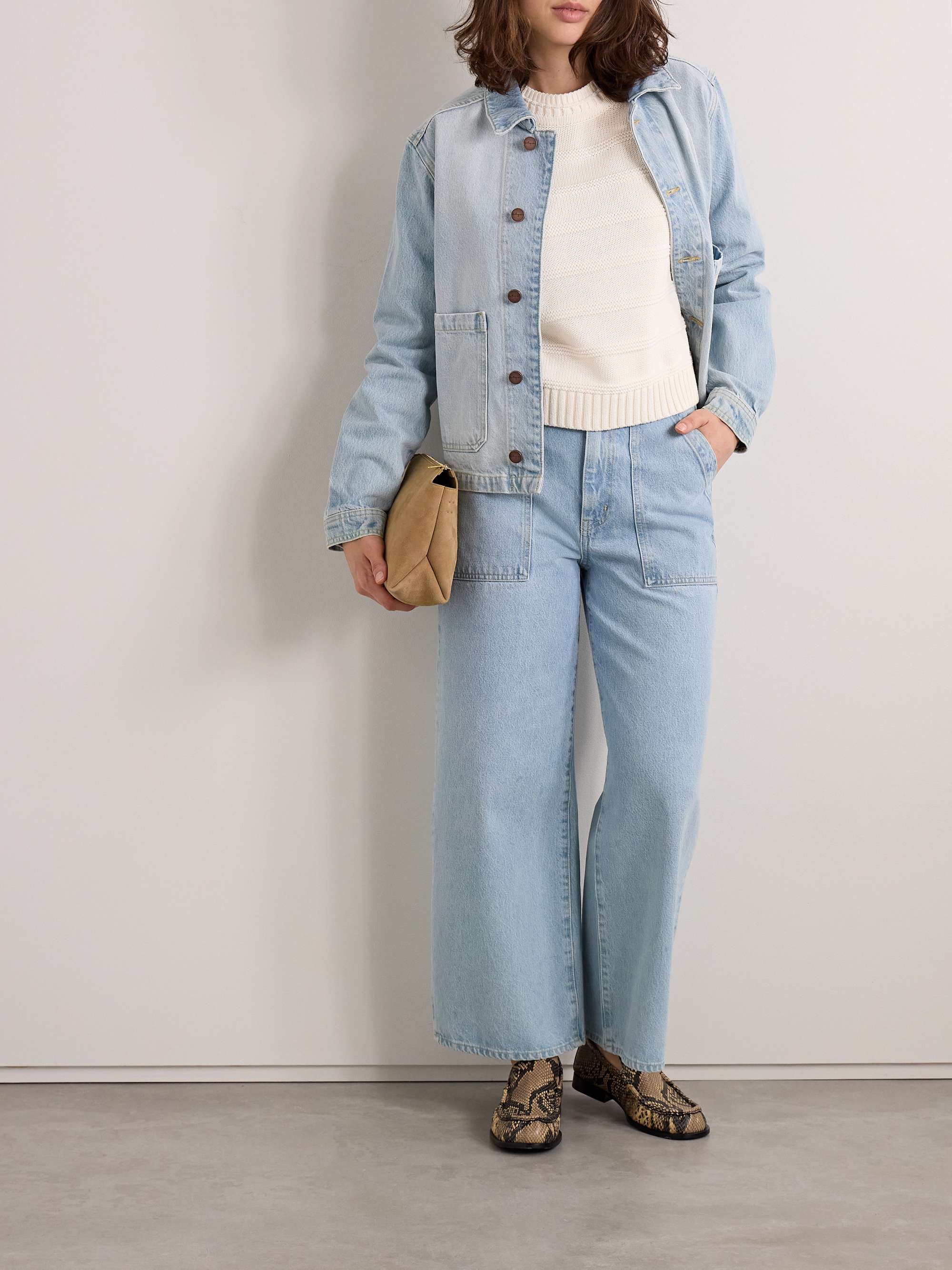 Jill striped cotton sweater view