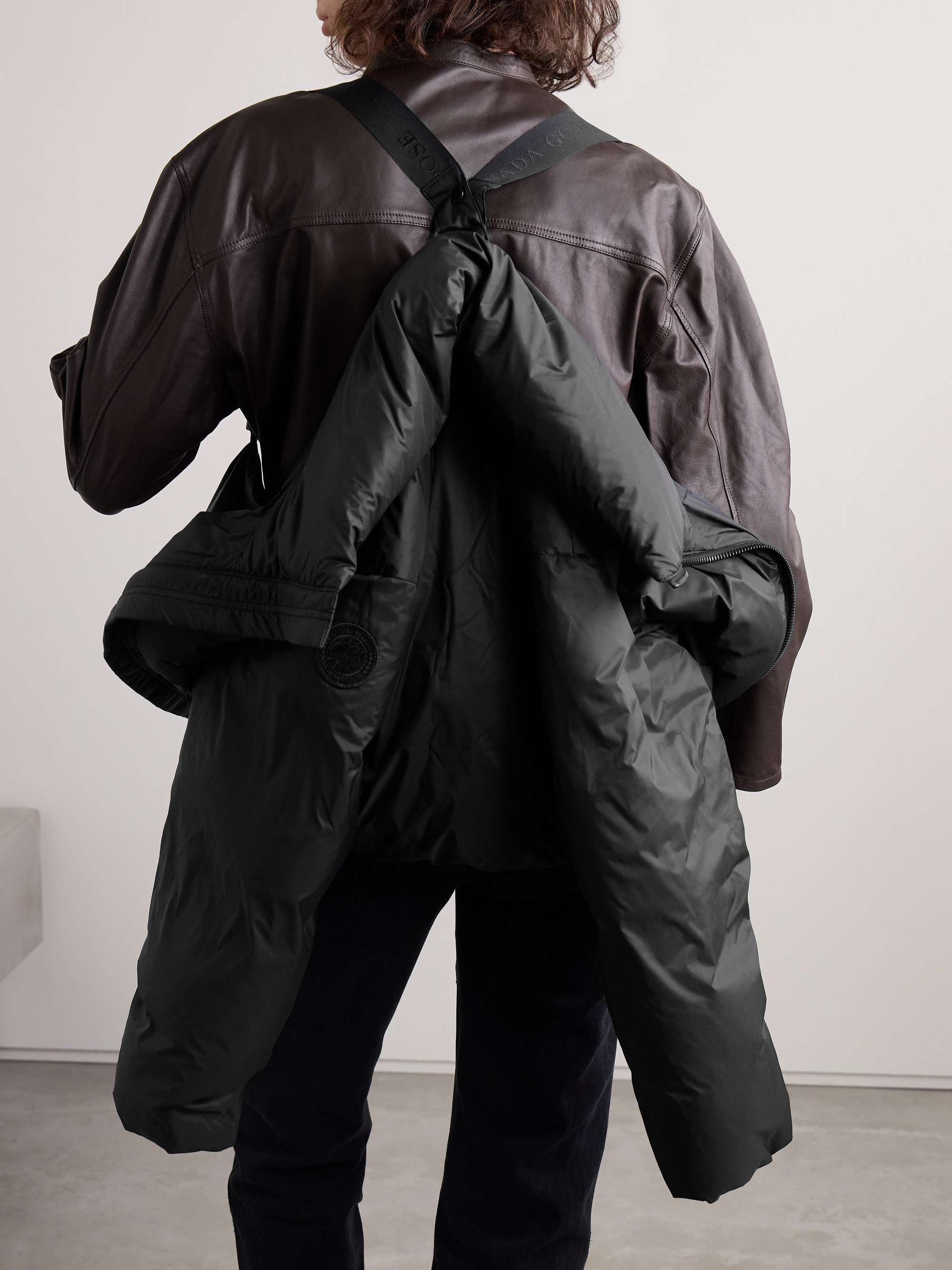 Spessa cropped padded Lumina down jacket view