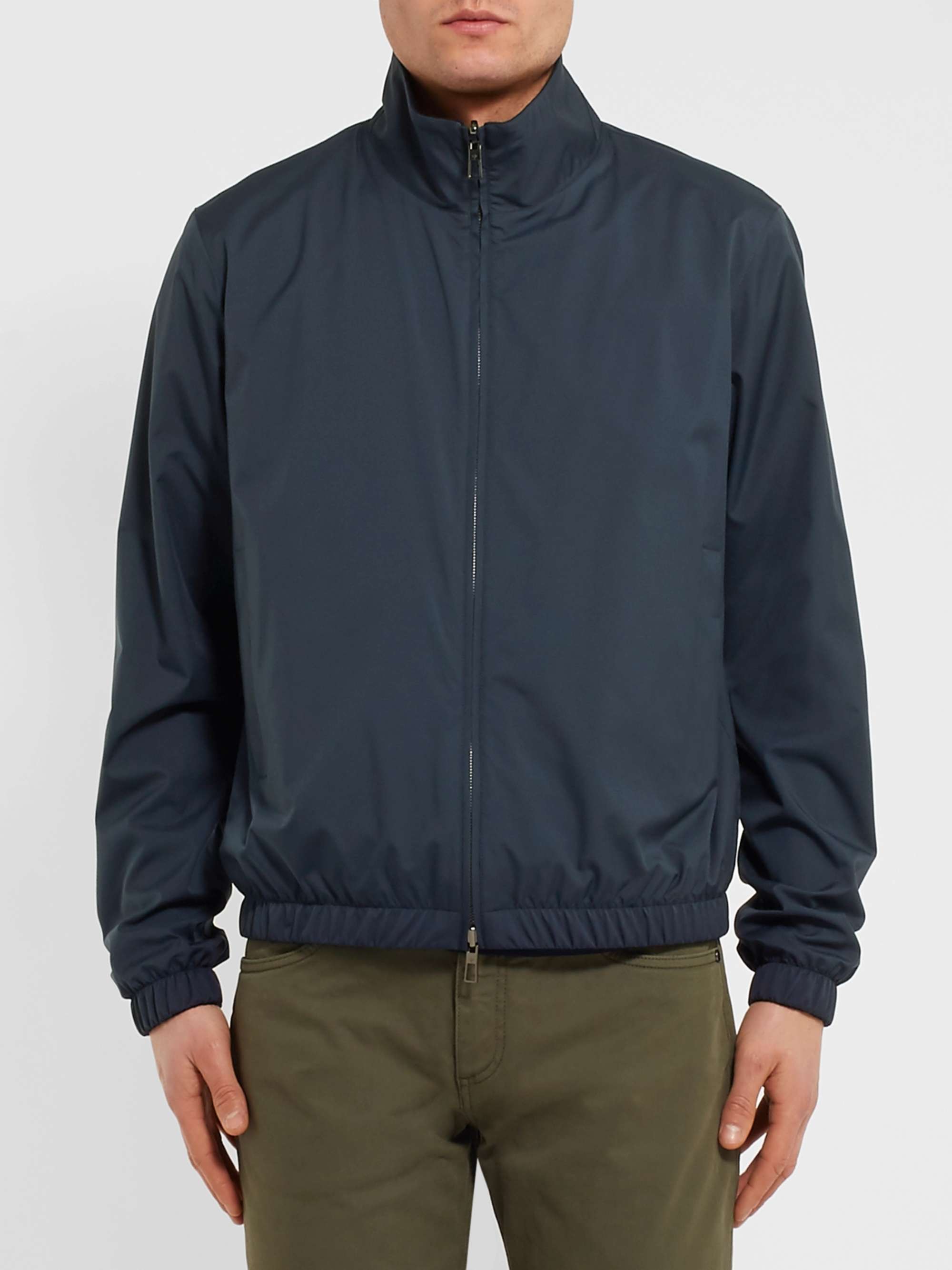 Reversible Windmate Storm System Shell and Cashmere Bomber Jacket view