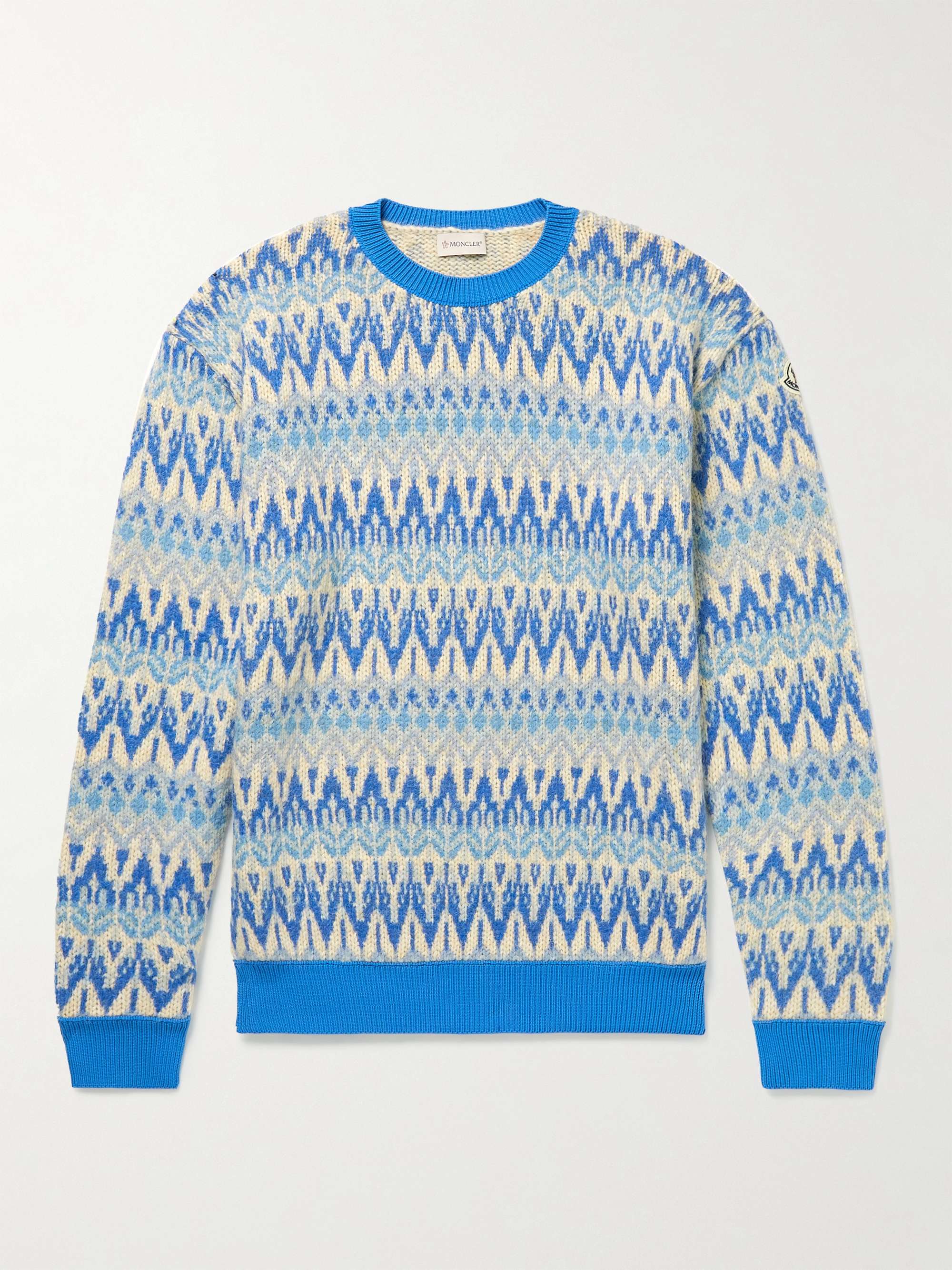 Jacquard-Knit Sweater view