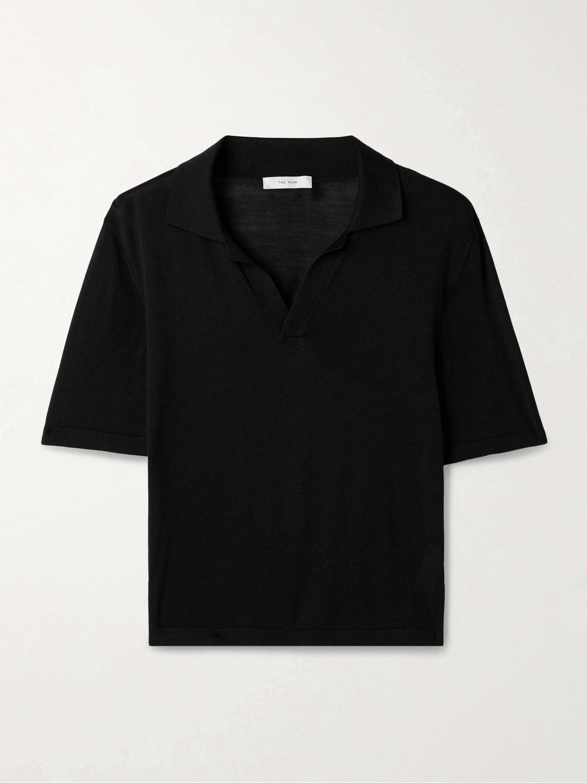 Julianna silk polo shirt view