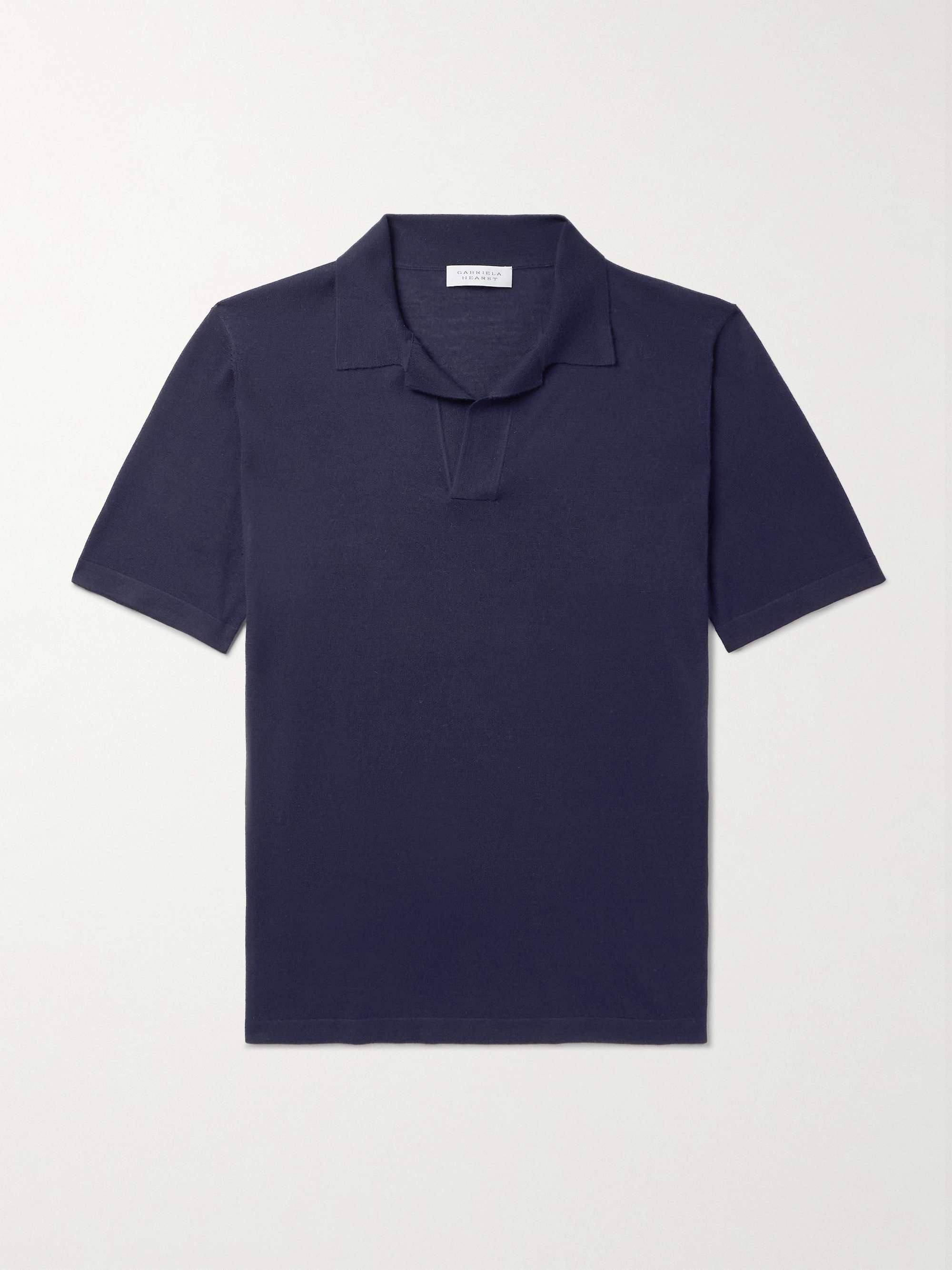 Stendhal Merino Wool Polo Shirt view