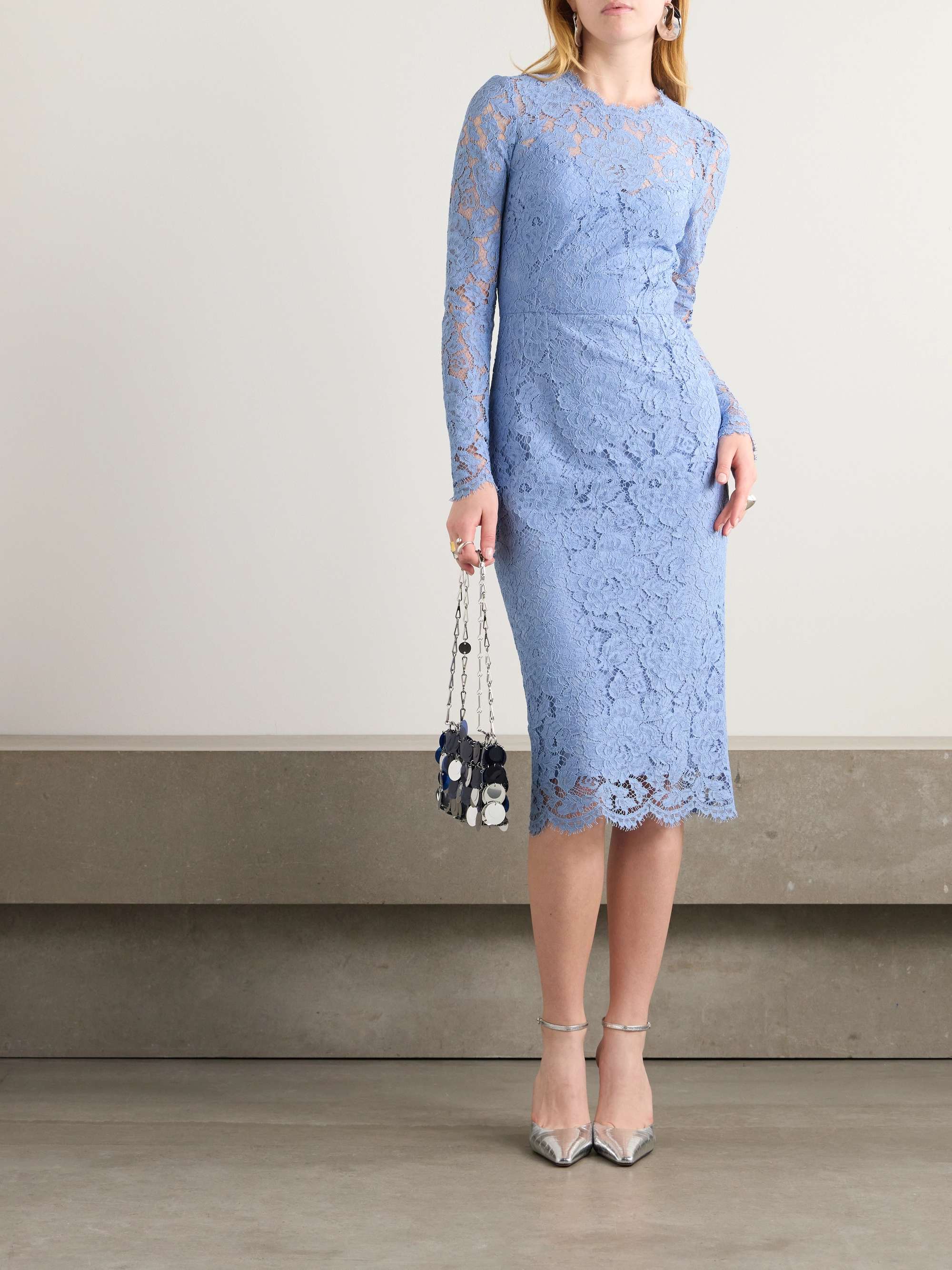 Corded lace dress view