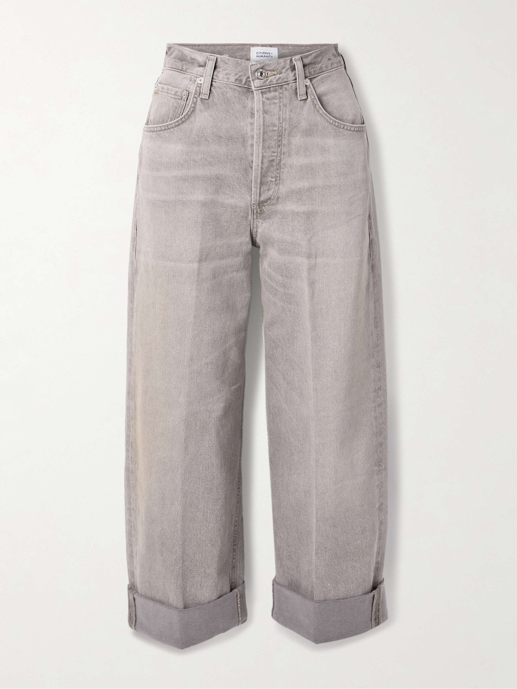 Ayla Baggy high-rise straight-leg jeans view