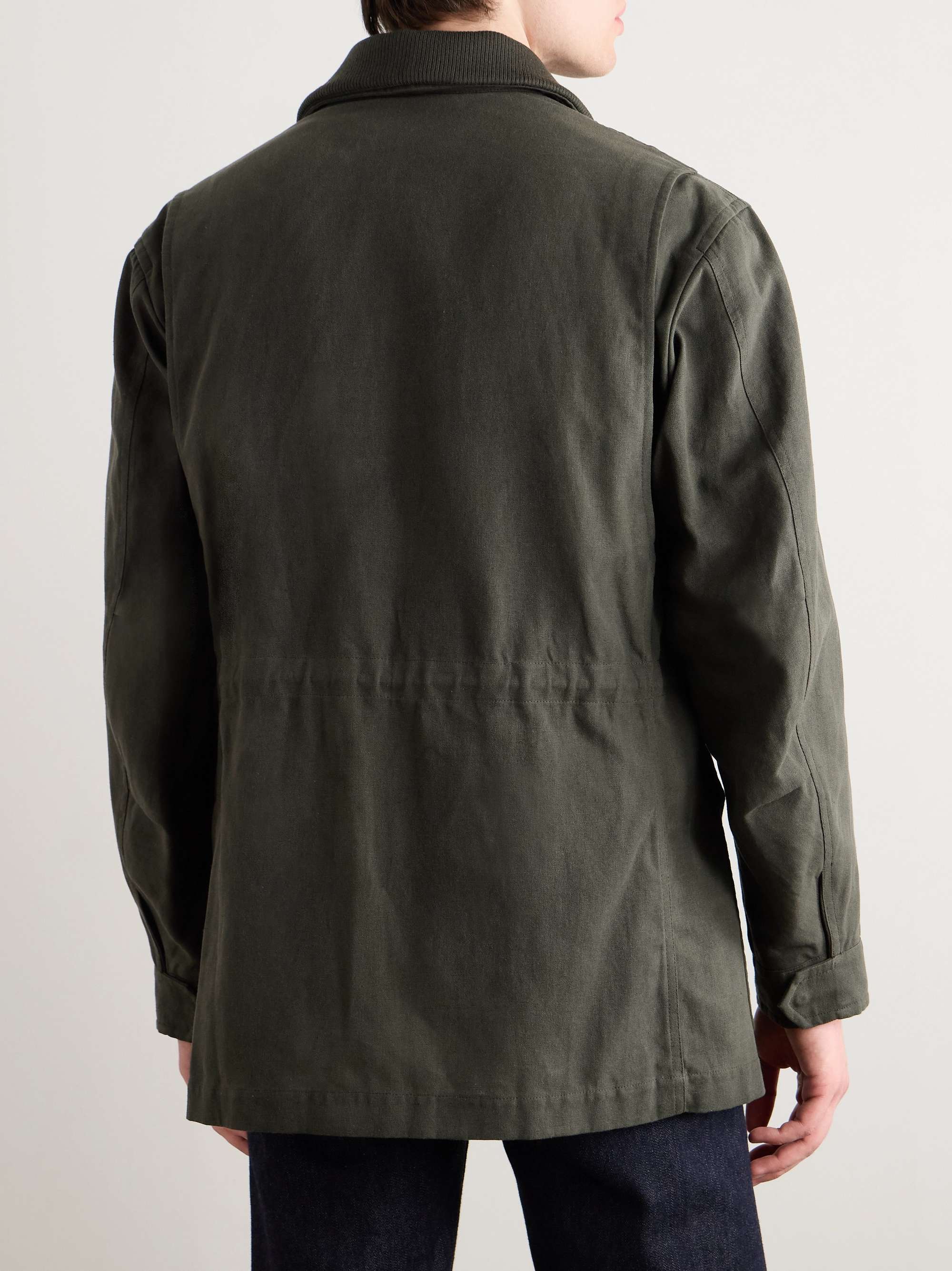 Range Cotton and Linen-Blend Parka view