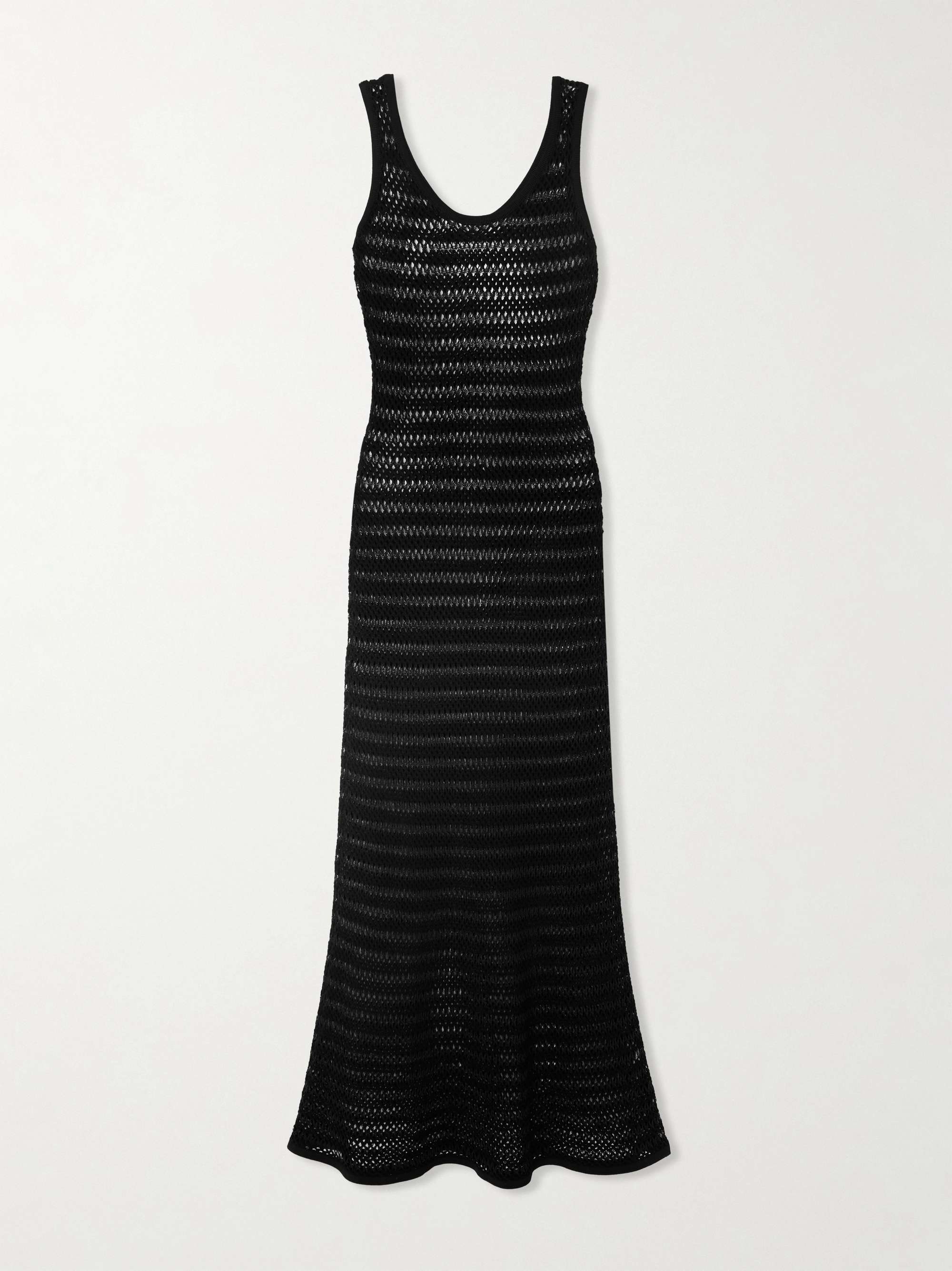 Open-knit maxi dress view