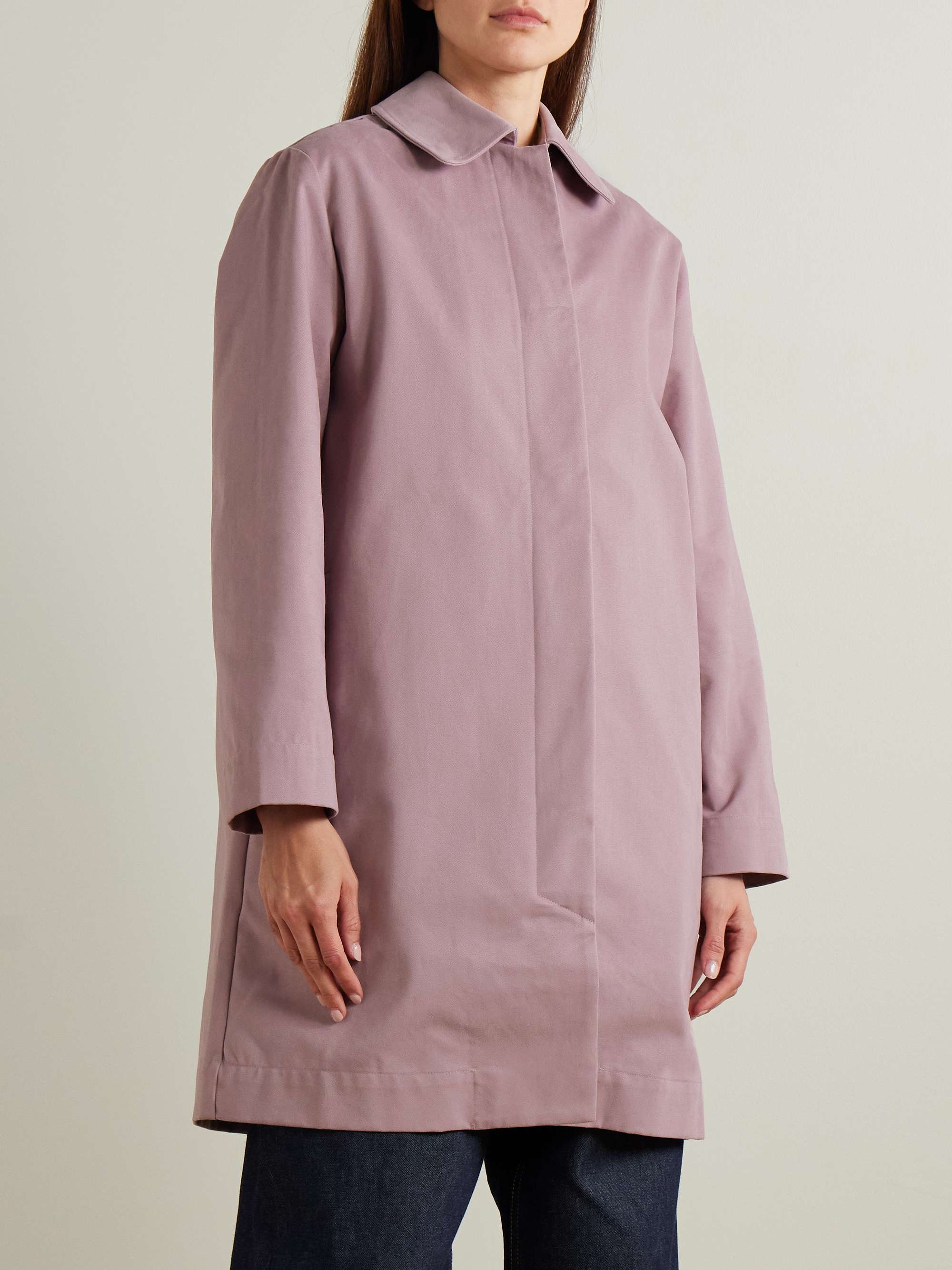 Yuri cotton-twill coat view