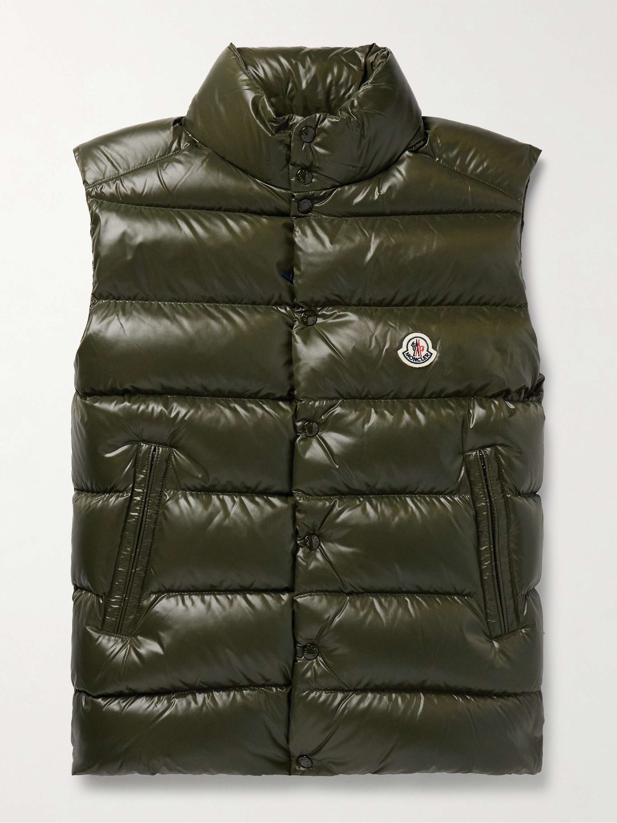 Tibb Logo-Appliquéd Quilted Nylon Down Gilet view