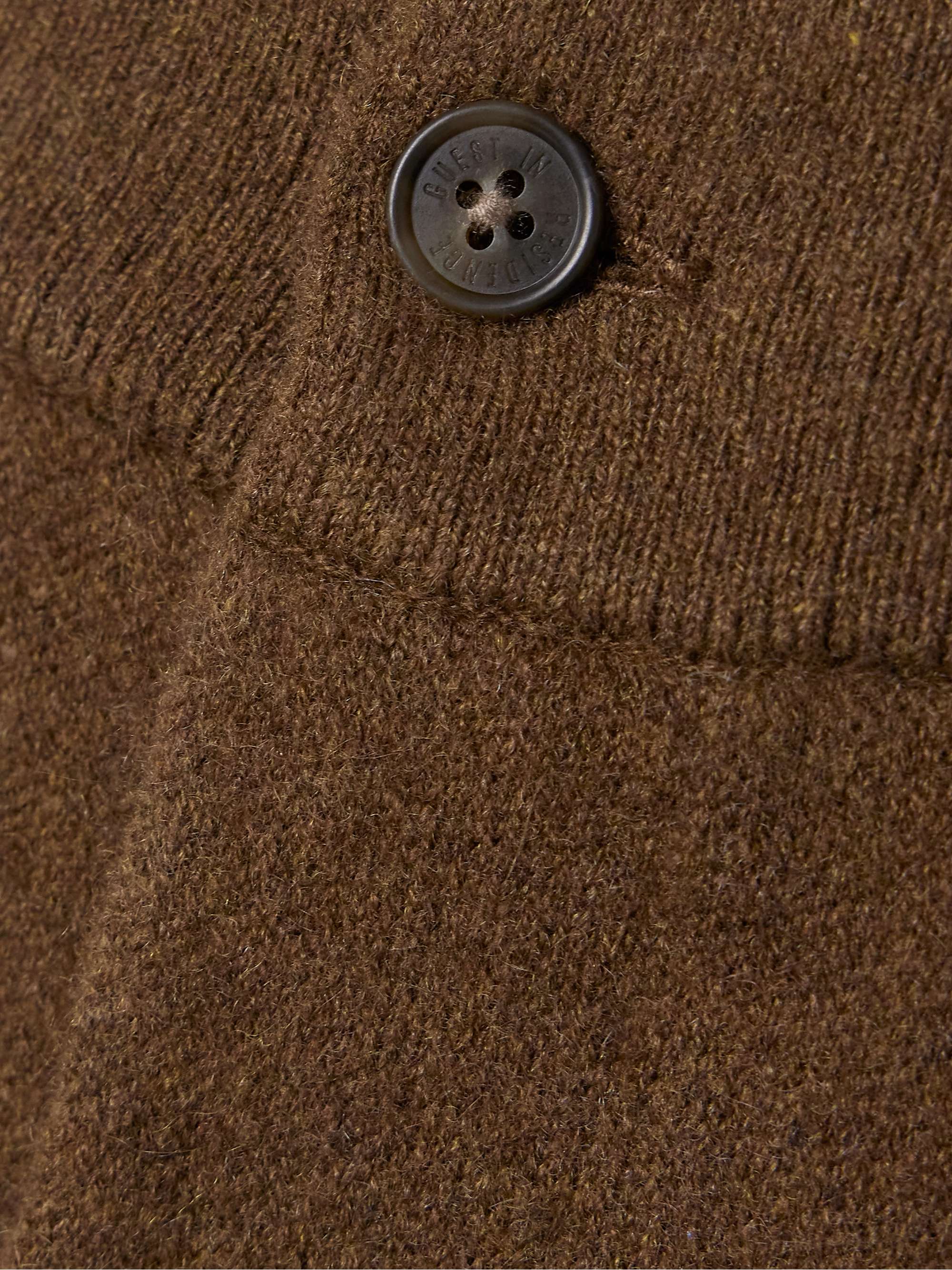 Cashmere-blend straight-leg pants view