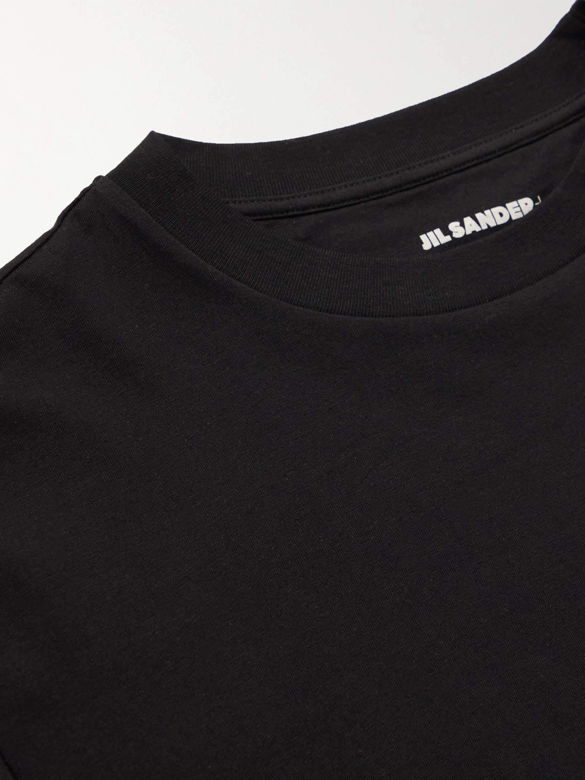 Set of Three Organic Cotton-Jersey T-Shirts view