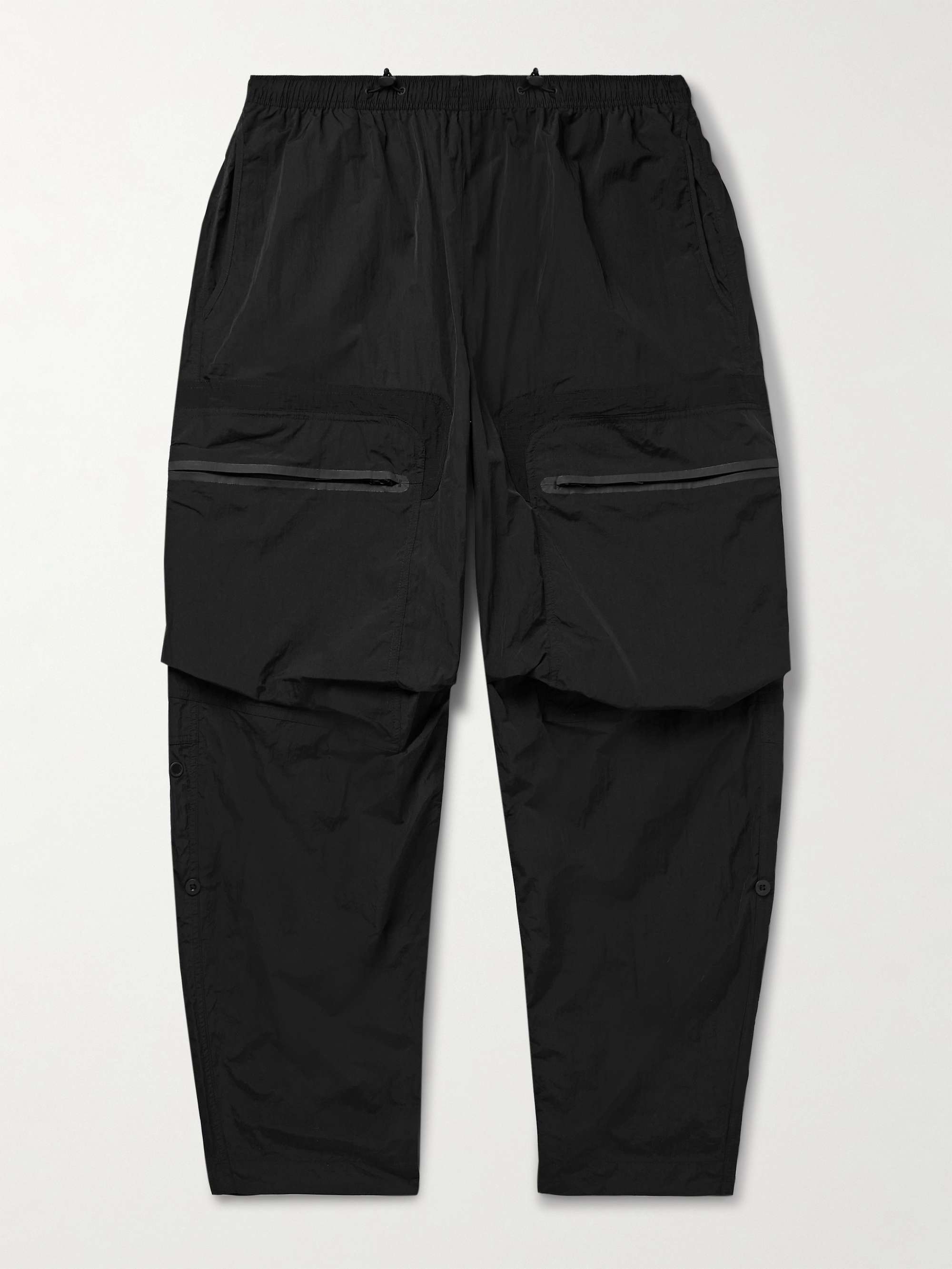 Tech Tapered Nylon Cargo Trousers view