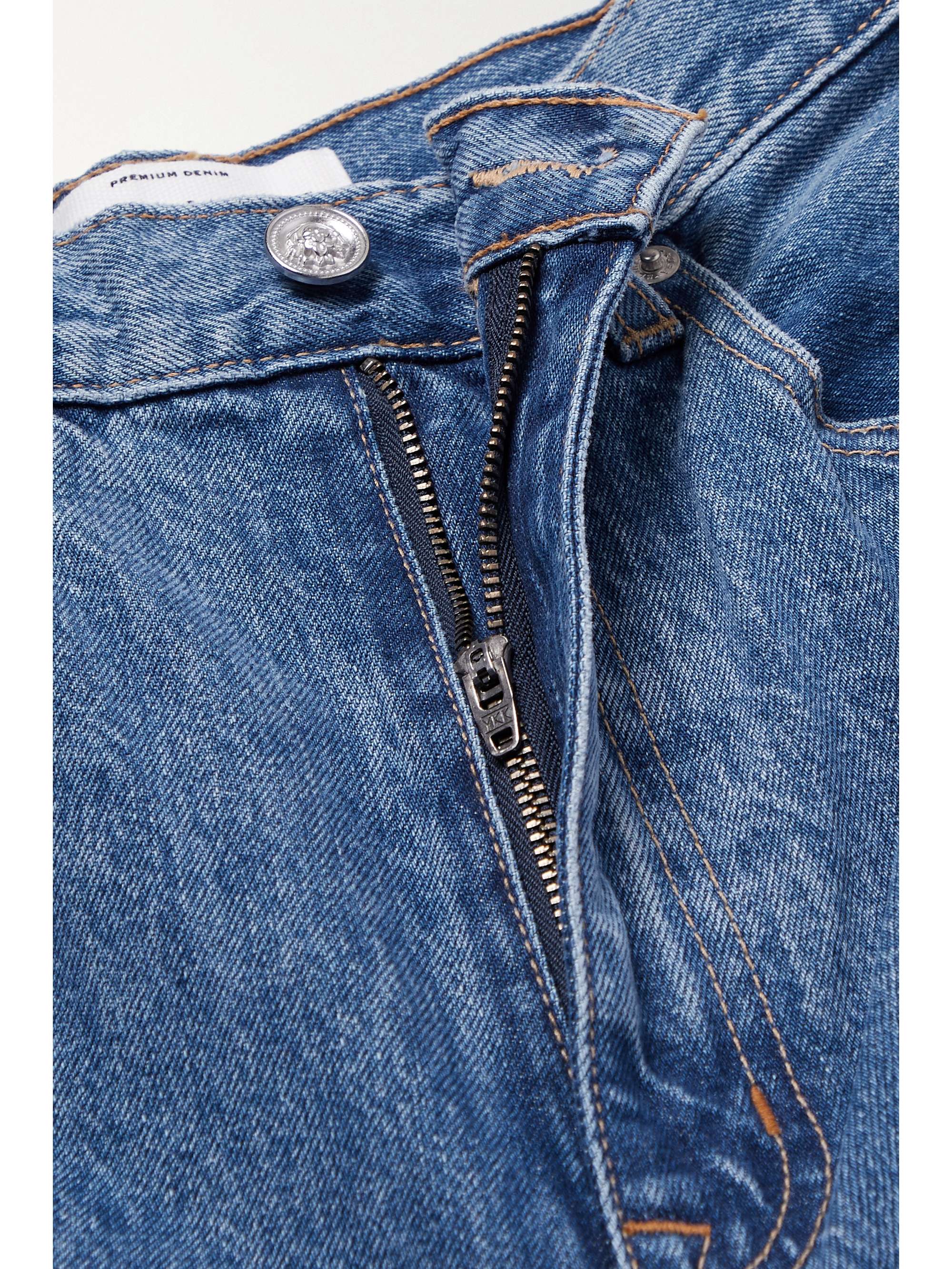 + NET SUSTAIN Eva mid-rise wide-leg organic jeans view