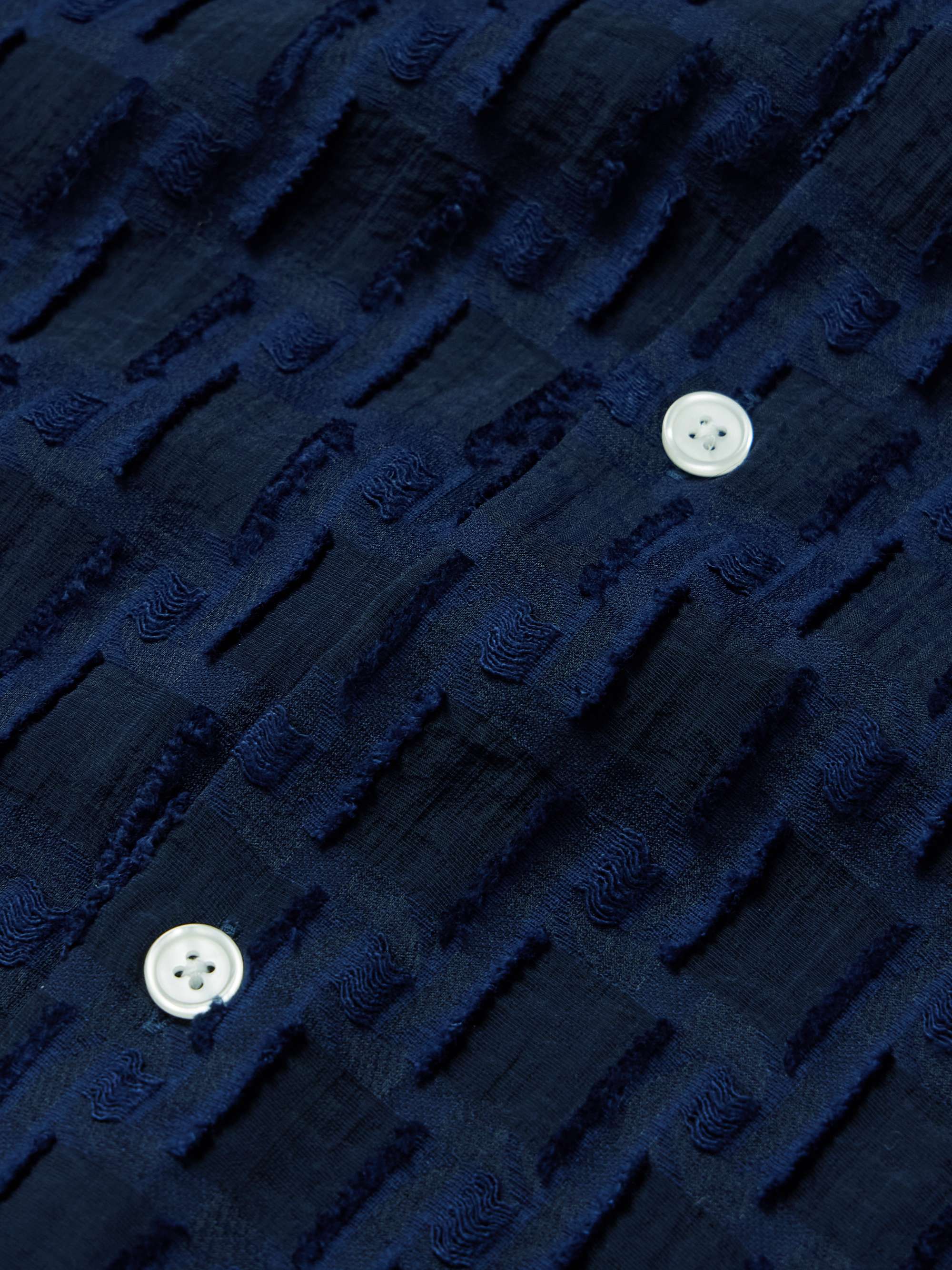 Freddy 5025 ECOVERO™-Blend Jacquard Shirt view