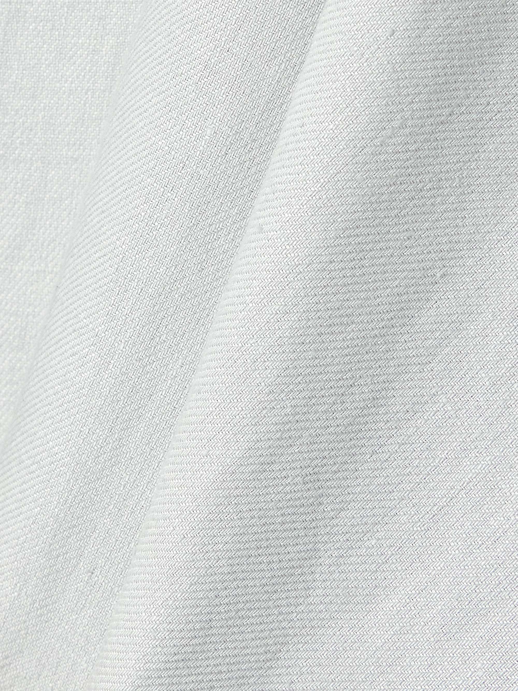 Petra pleated linen-twill midi skirt view