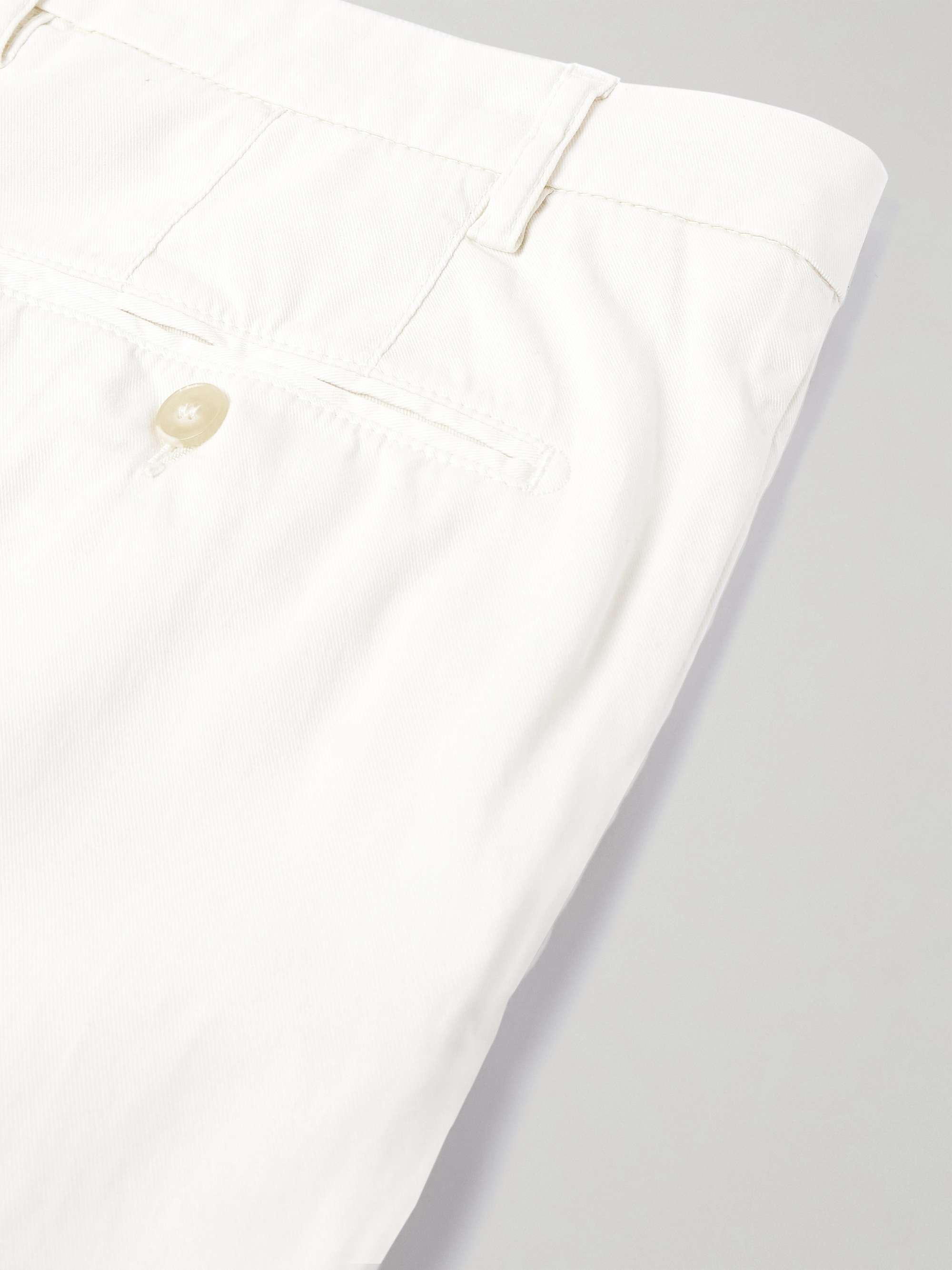 Slim-Fit Straight-Leg Garment-Dyed Stretch Lyocell and Cotton-Blend Twill Chinos view