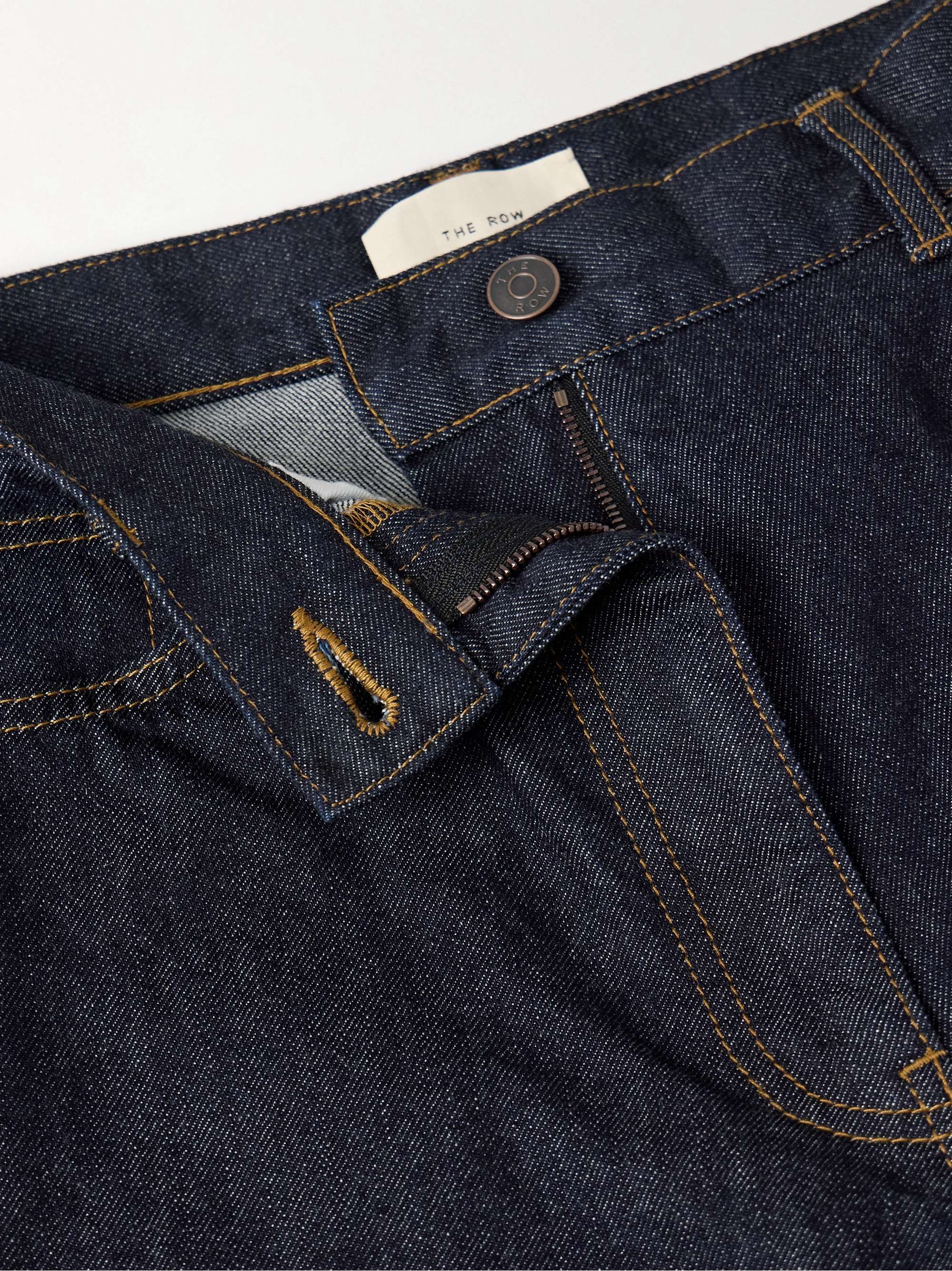 Dan mid-rise wide-leg jeans view