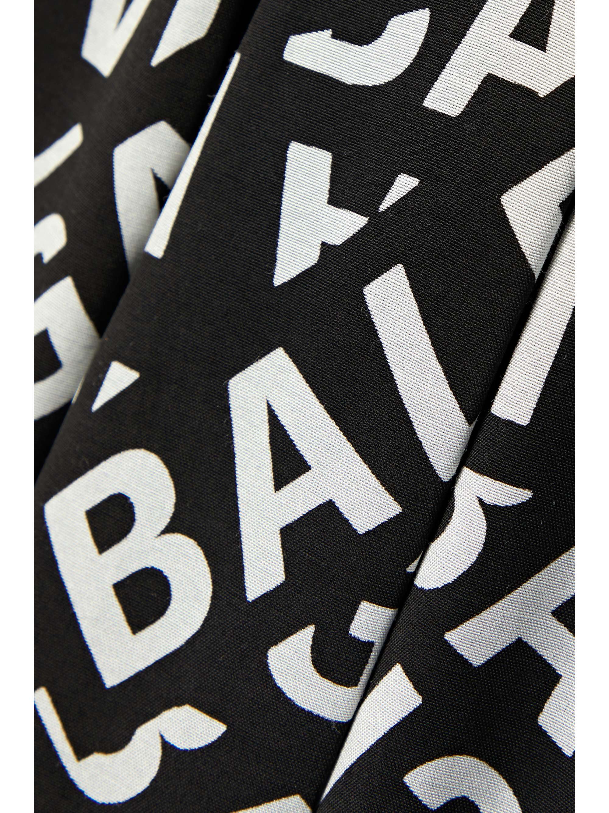 Printed poplin pajama pants view