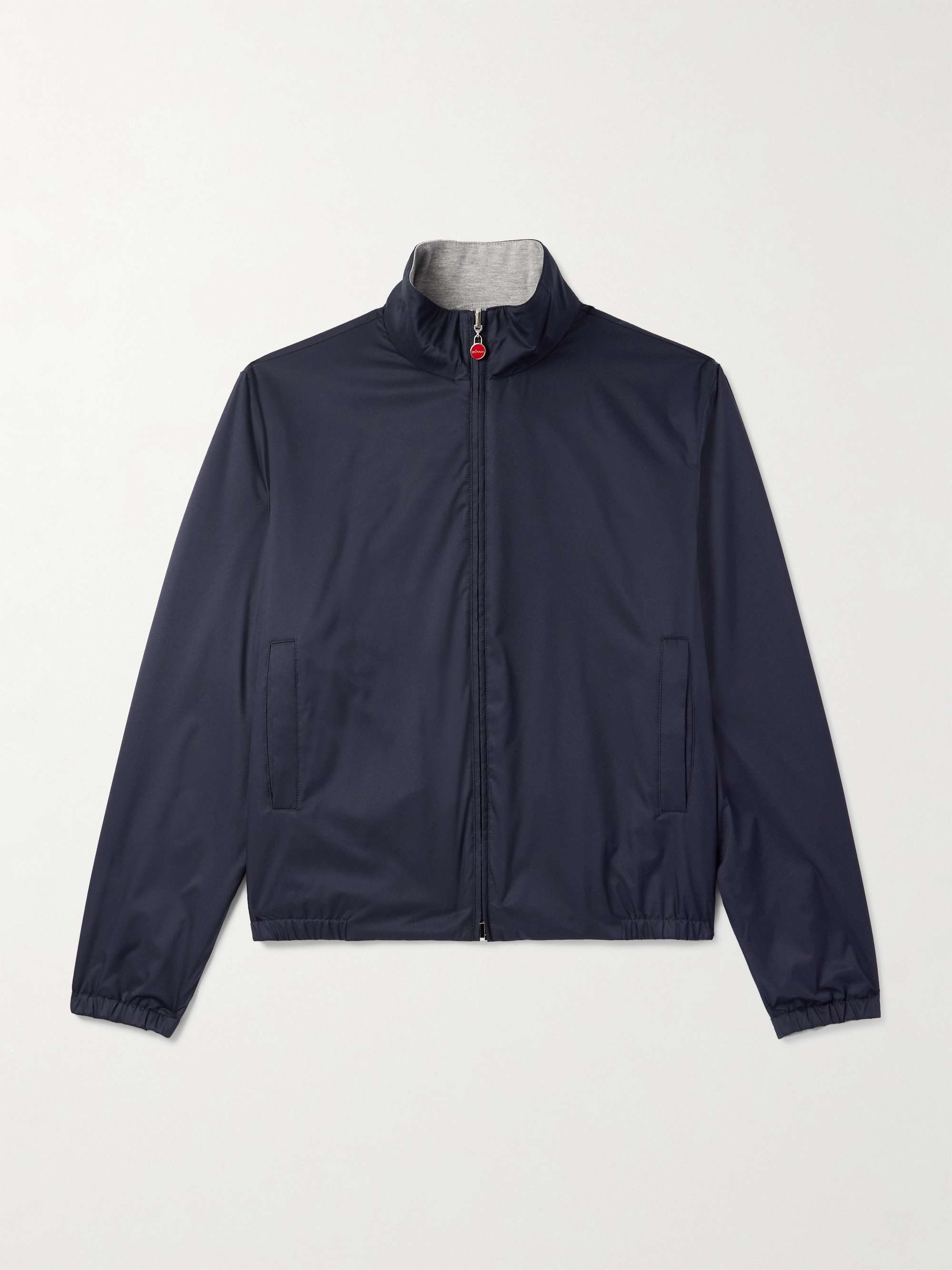 Reversible Jersey and Tech-Shell Blouson Jacket view