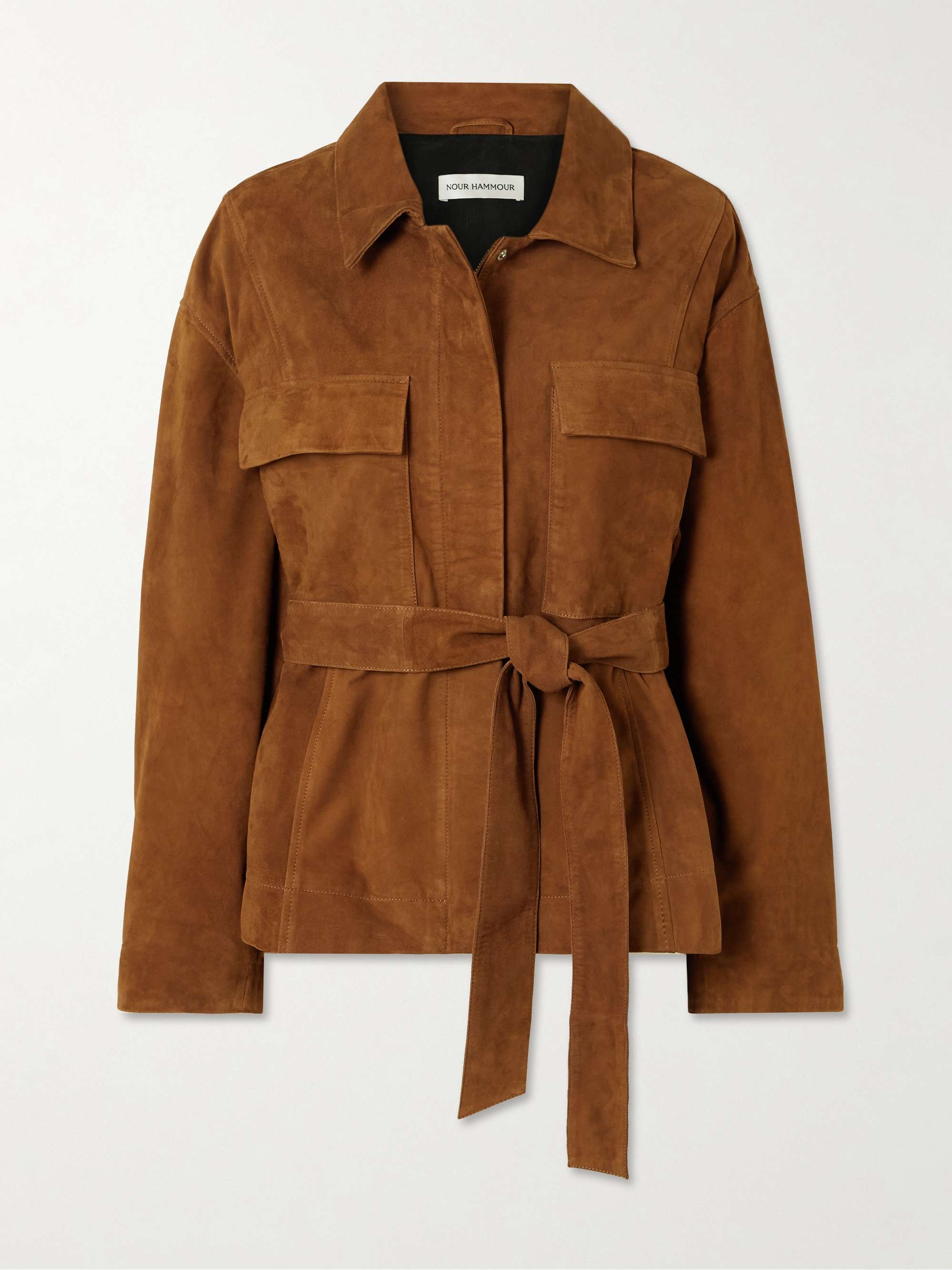 Tilda suede jacket view