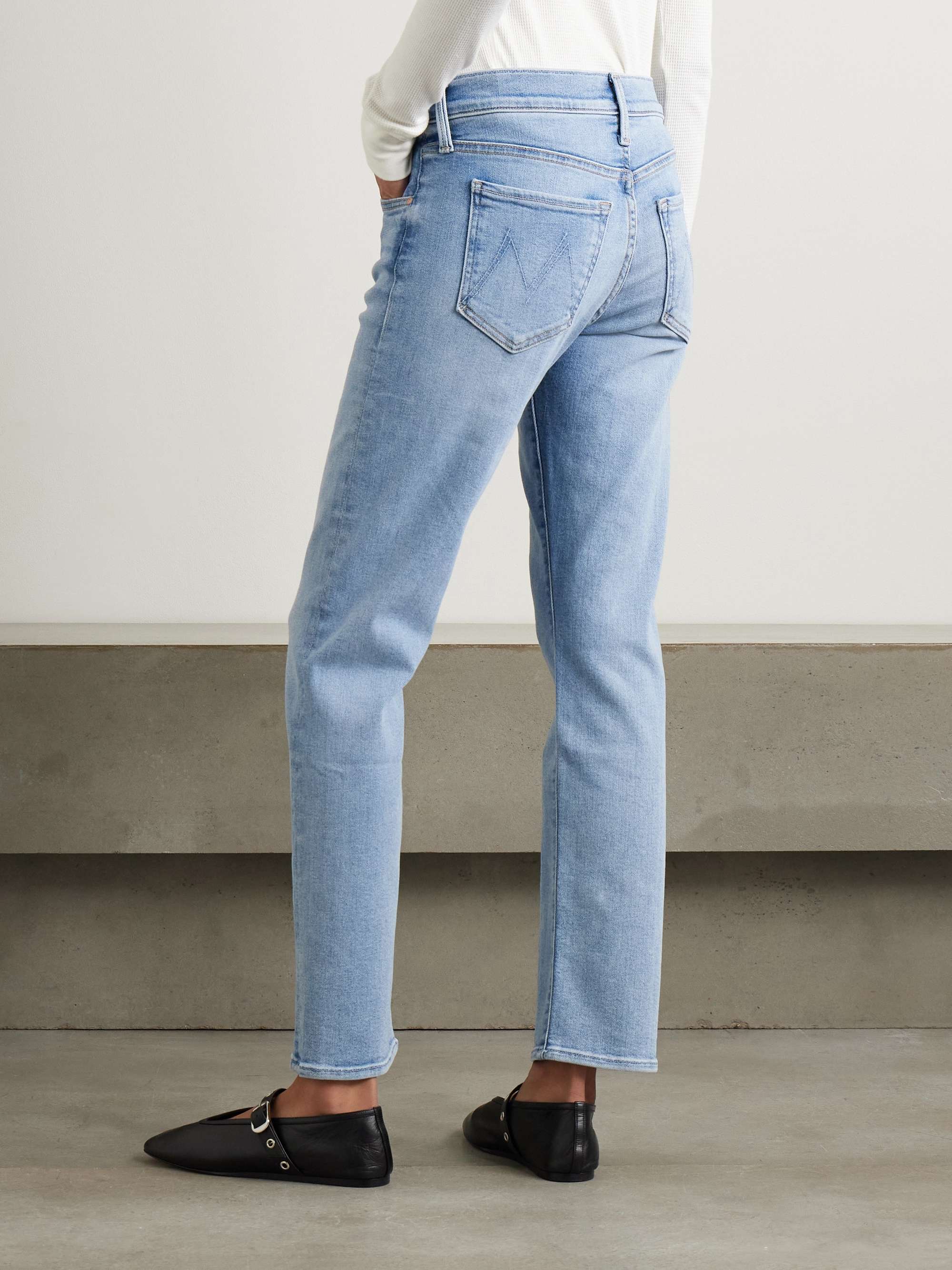 Hiker Hover mid-rise straight-leg jeans view