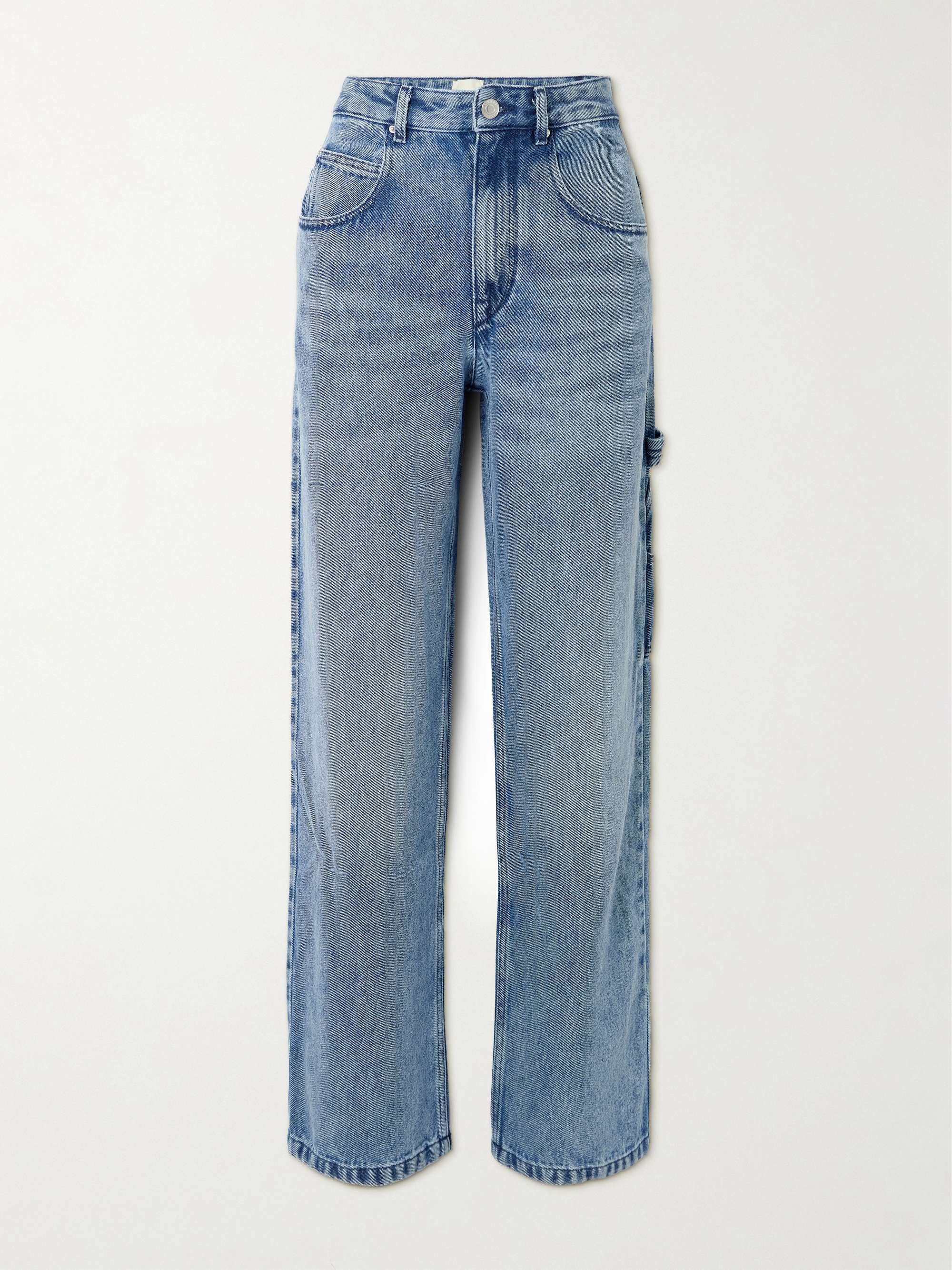 Bymara mid-rise wide-leg jeans view