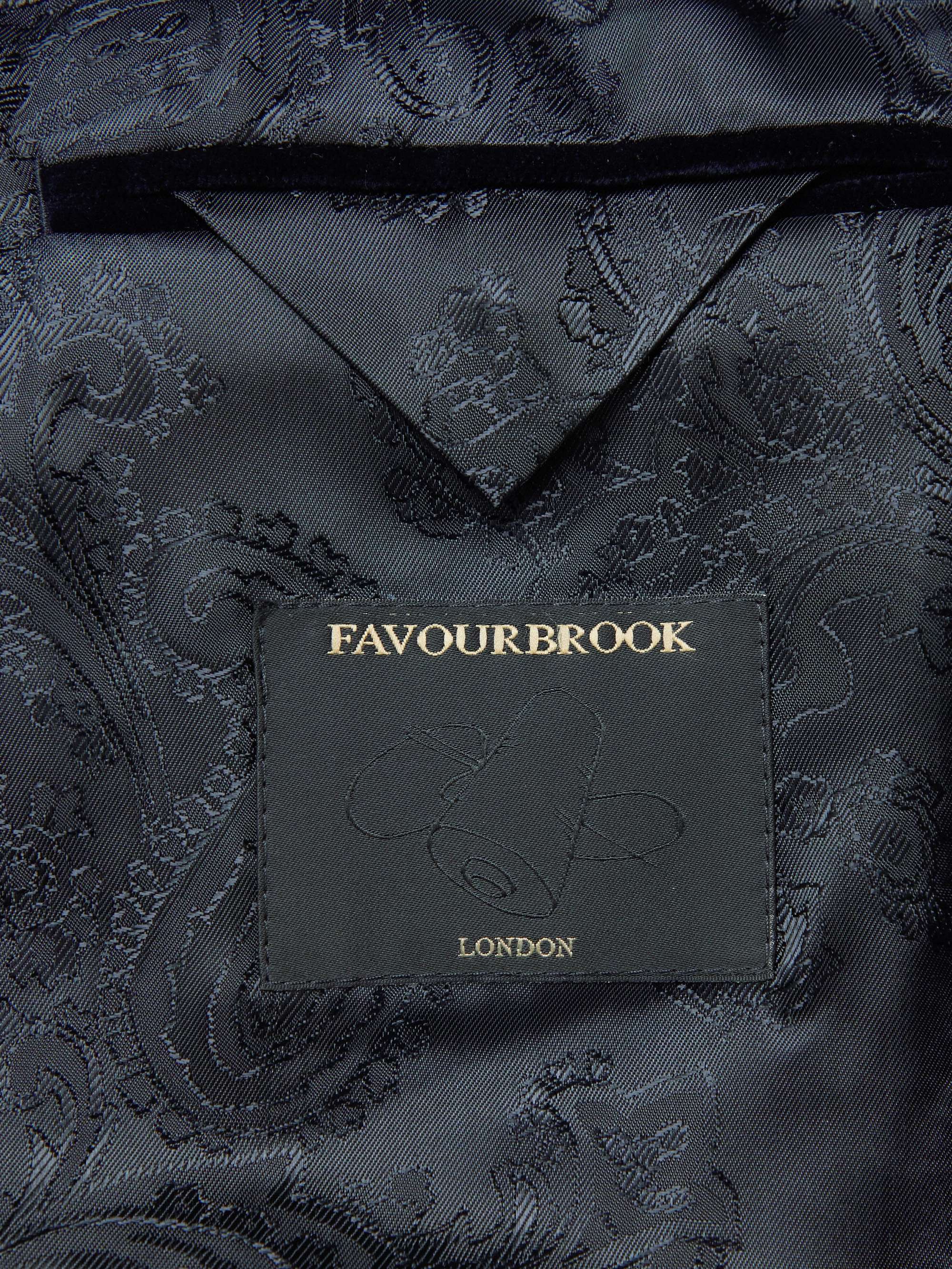 Cotton-Velvet Tuxedo Jacket view