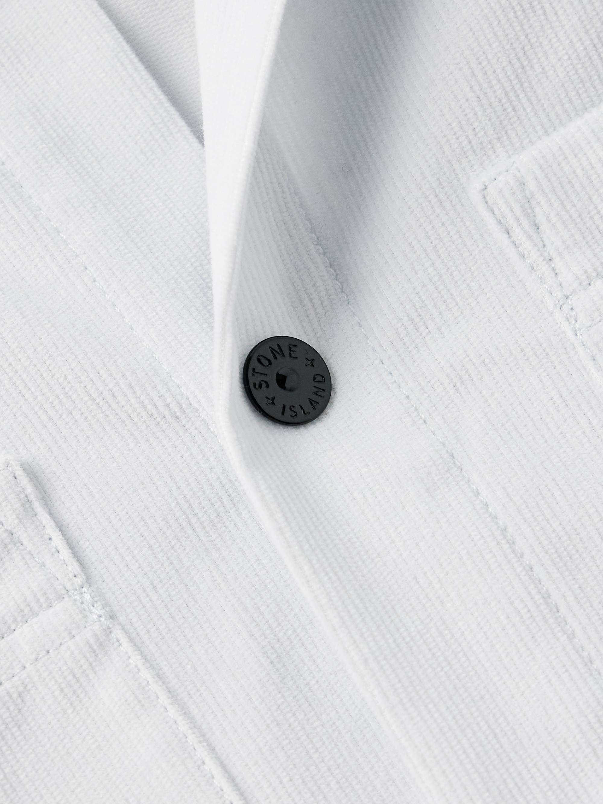 Logo-Appliquéd Cotton Micro Corduroy Shirt view