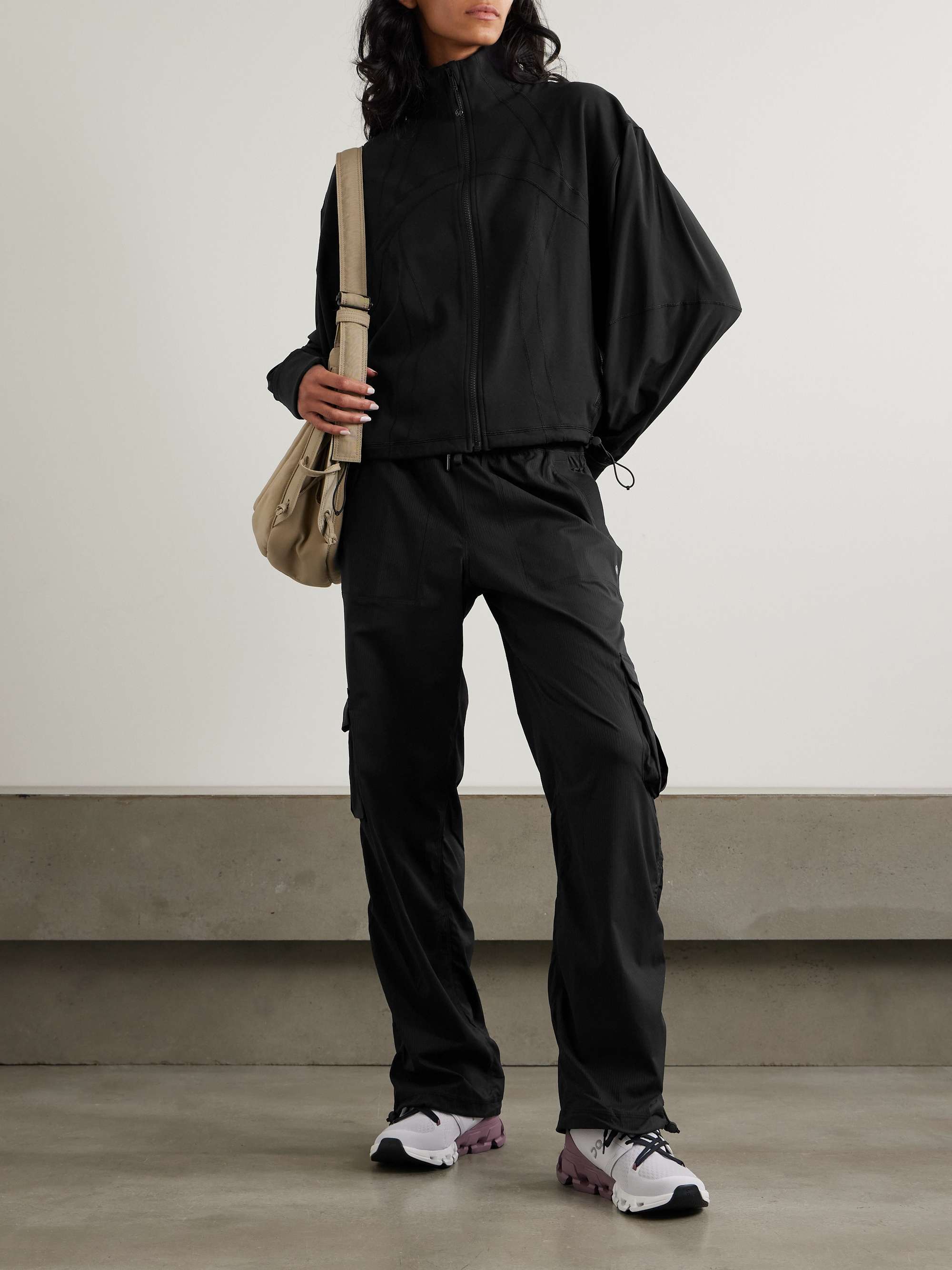 Define Swift™-trimmed Luon® jacket view
