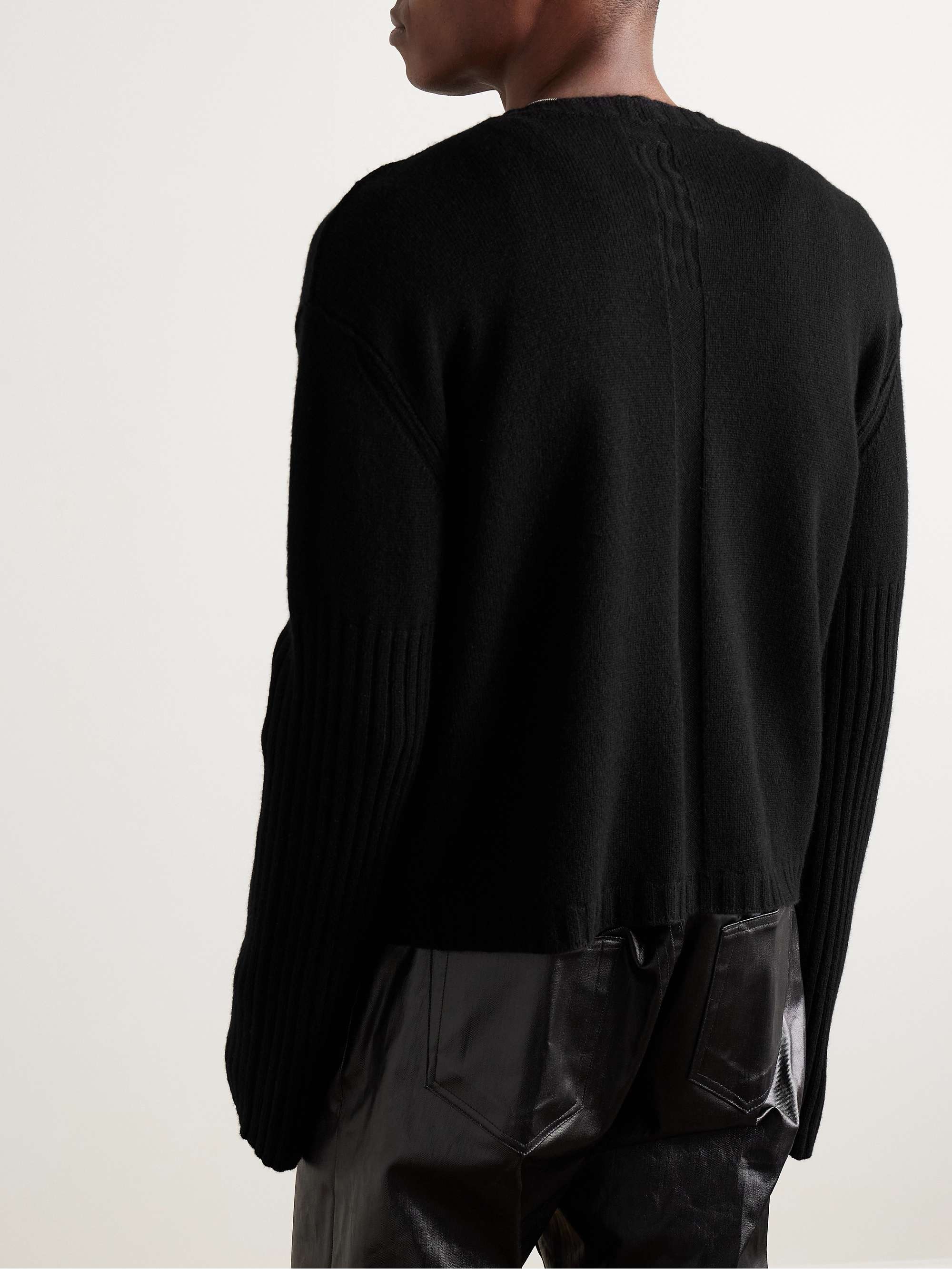 Cropped Cashmere Sweater view