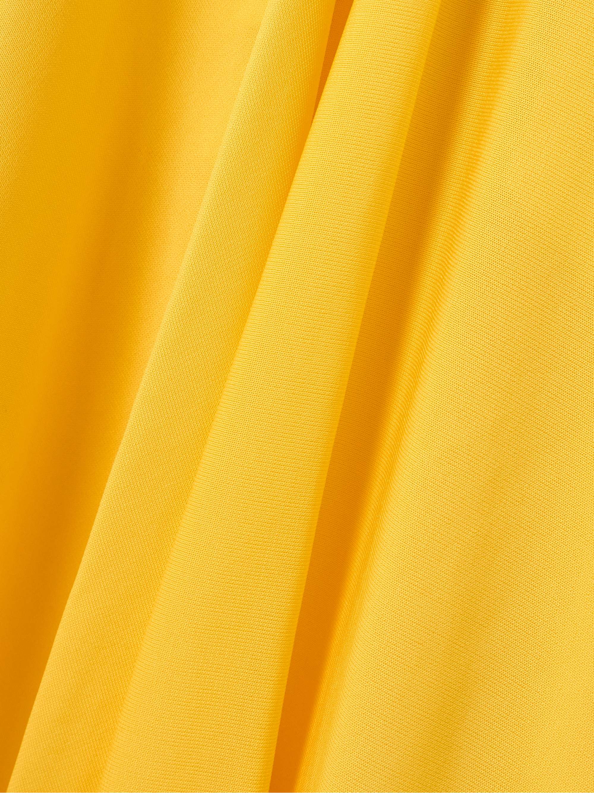 Asymmetric jersey midi dress view