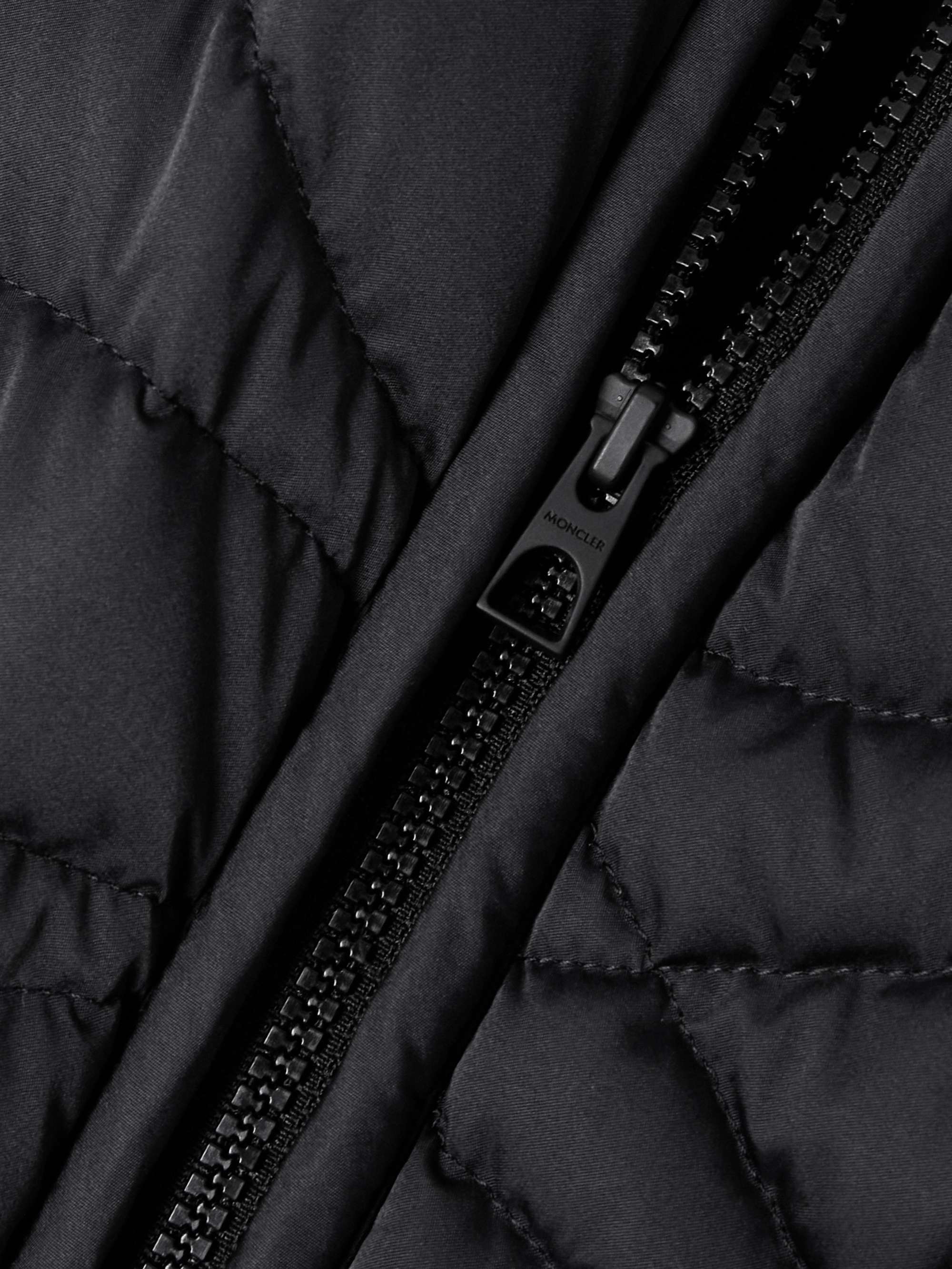 Pyrope appliquéd quilted shell down jacket view