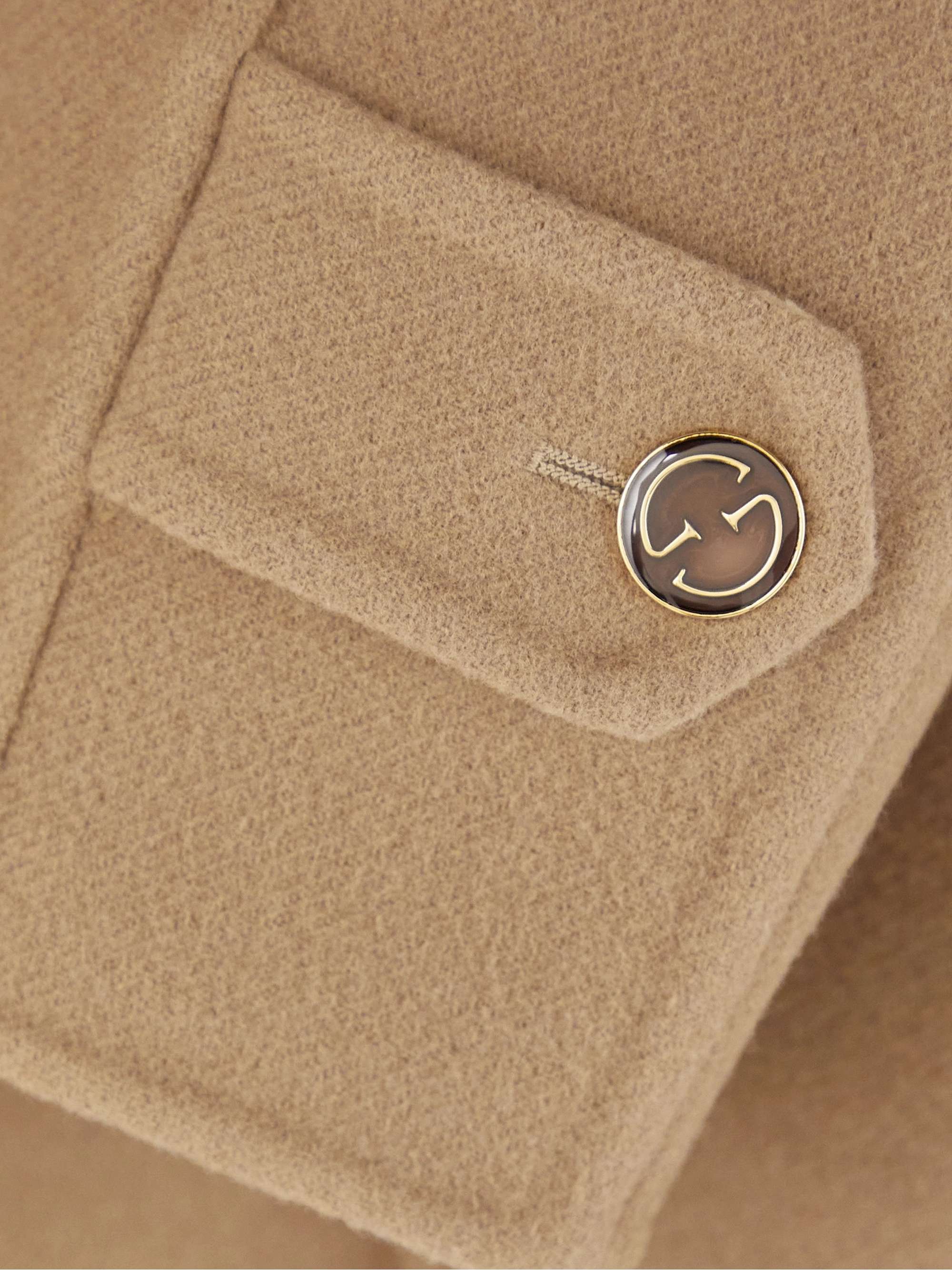 Love Parade reversible wool and silk-blend coat view