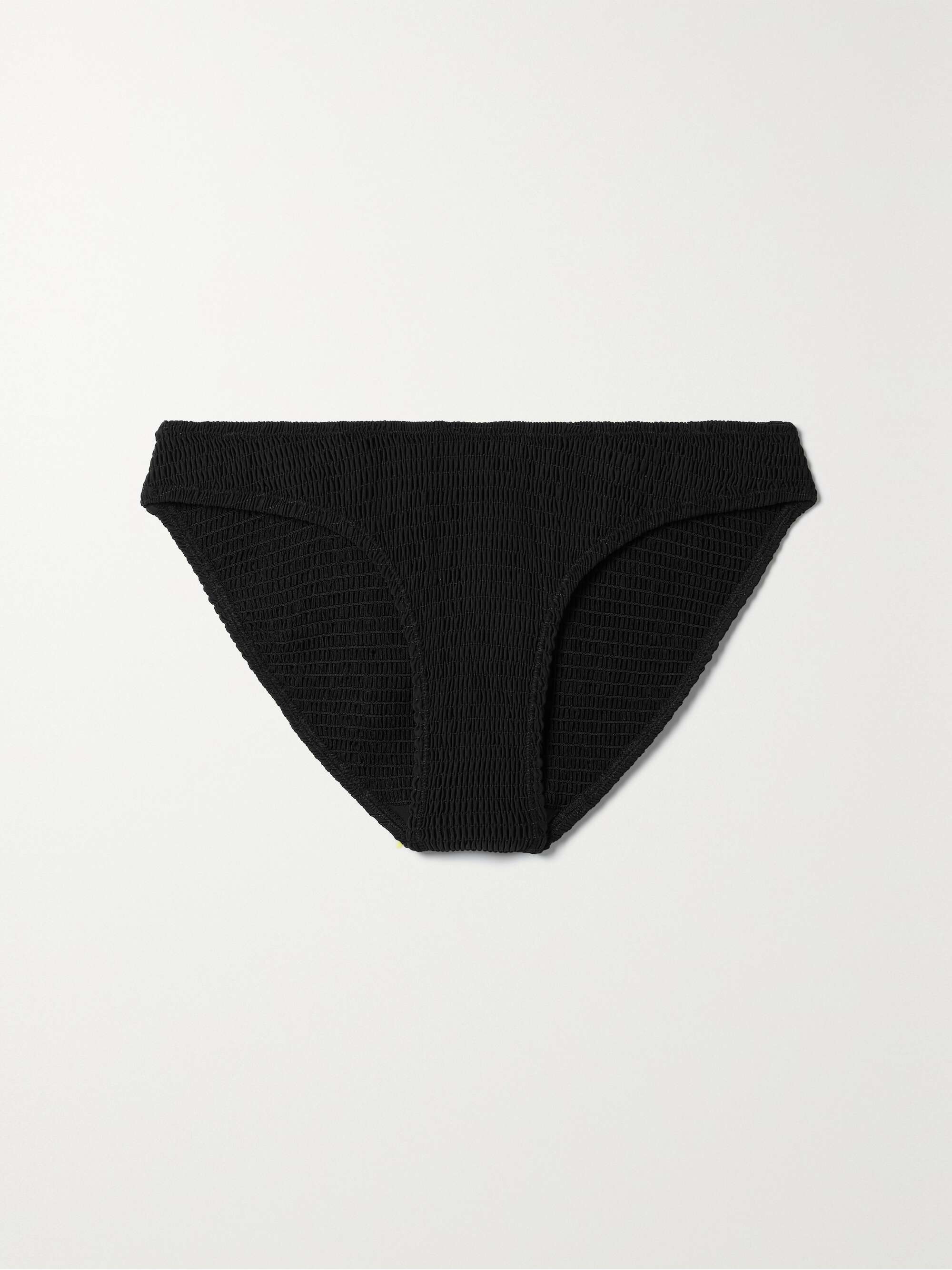 + NET SUSTAIN smocked recycled bikini briefs view