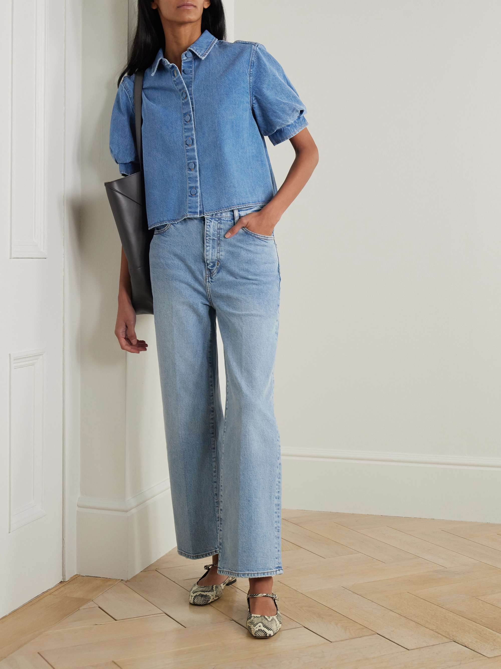The Billow denim shirt view