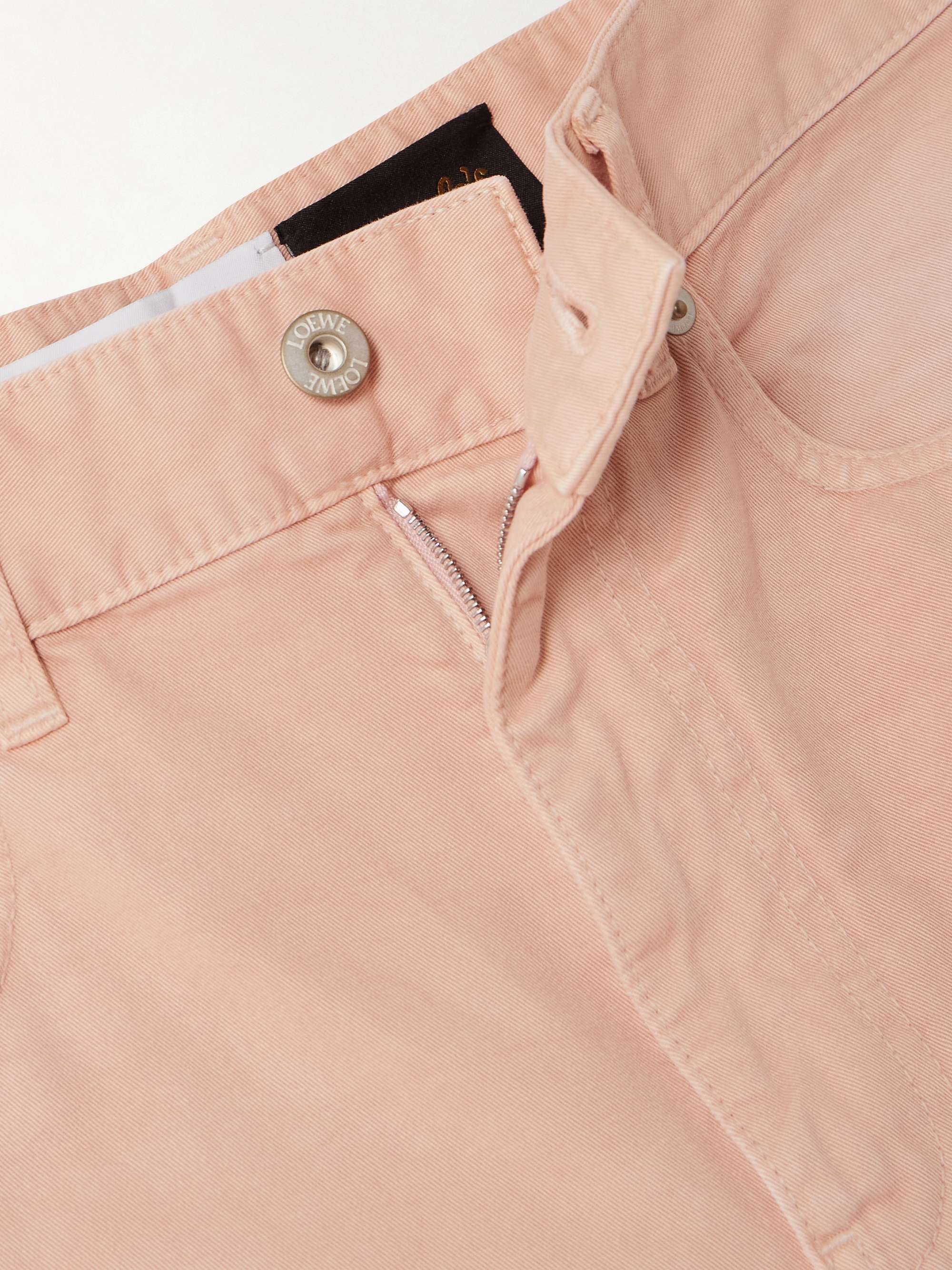 + Paula's Ibiza paneled mid-rise barrel-leg jeans view