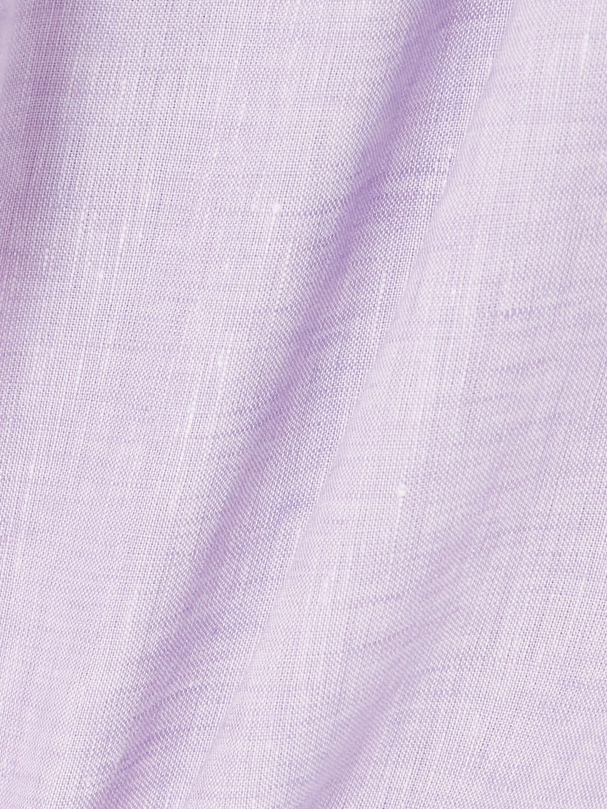 Angelo linen straight-leg shorts view