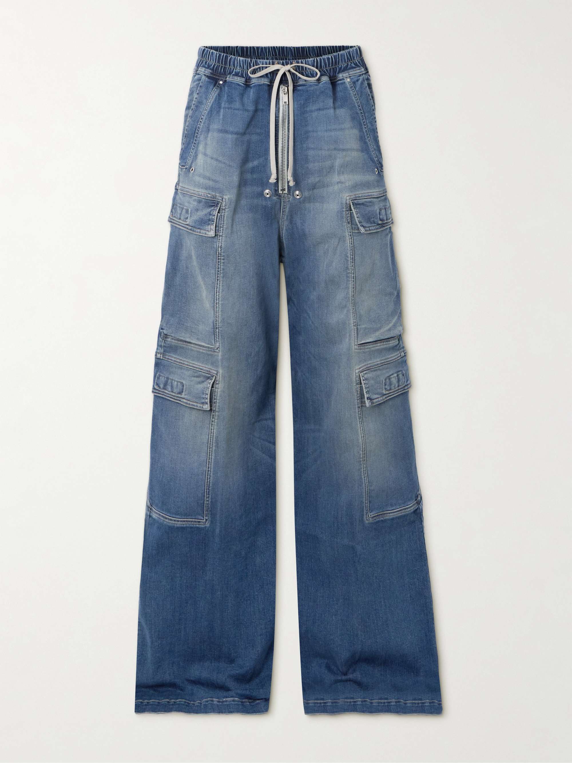 Belas low-rise wide-leg cargo jeans view