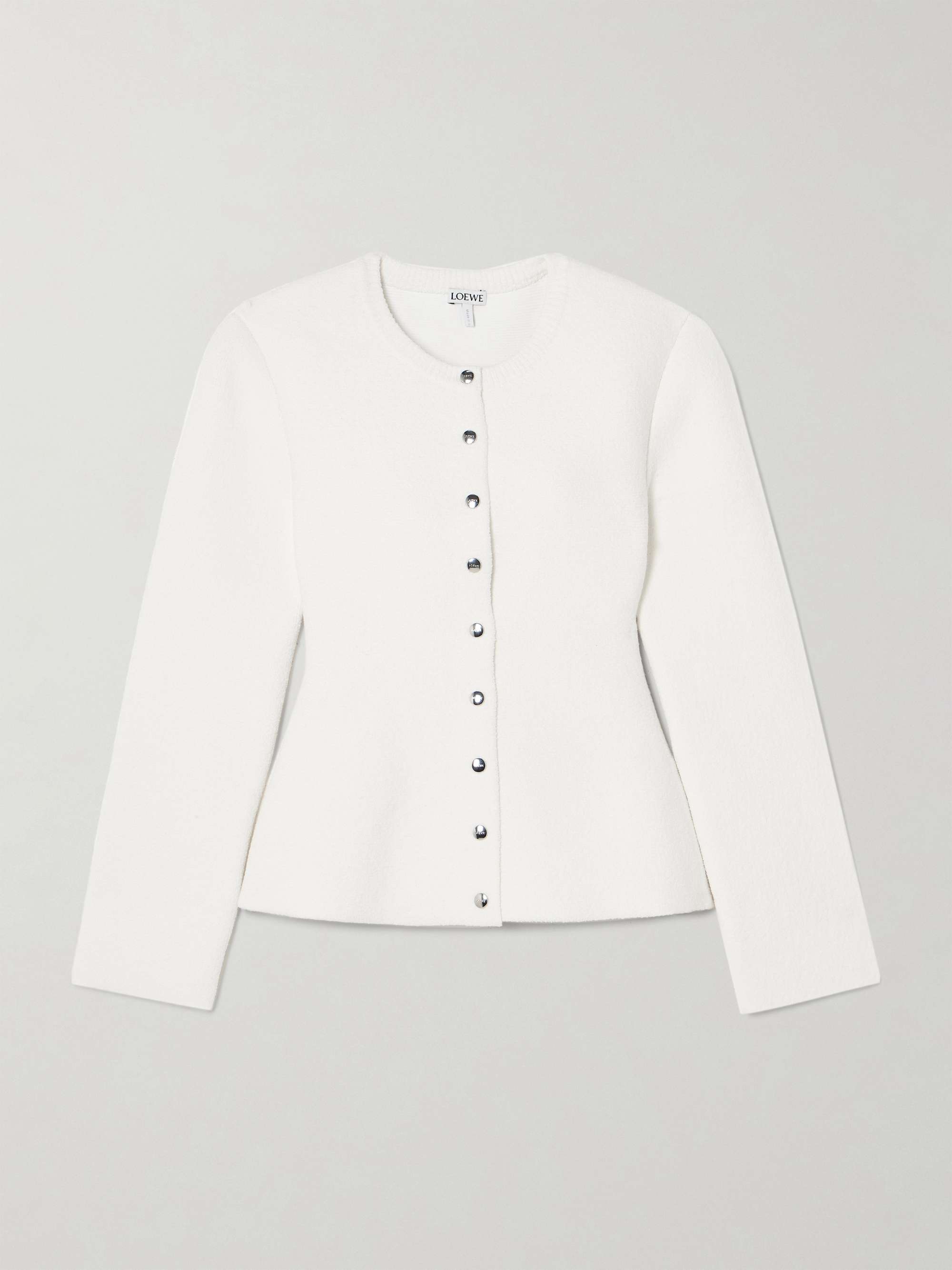 Chenille cardigan view