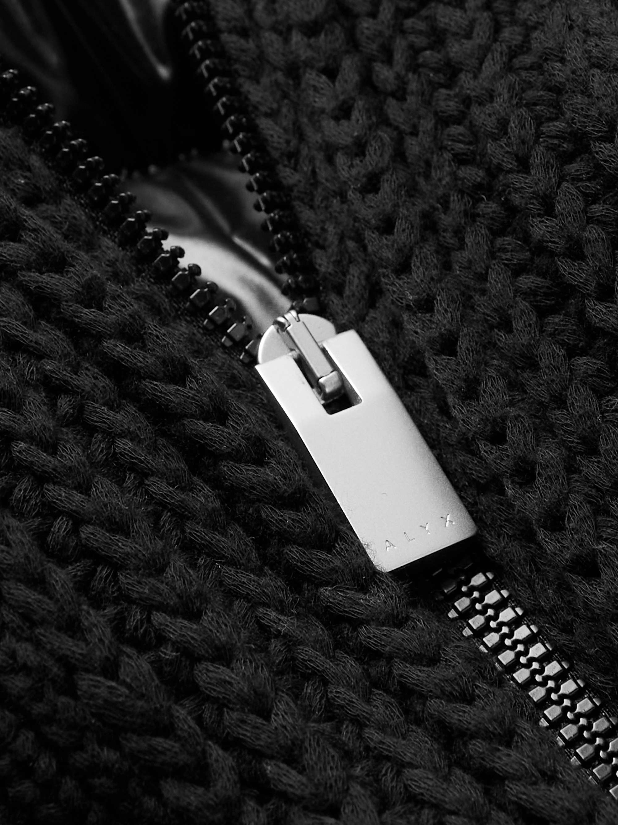 6 Moncler 1017 ALYX 9SM Quilted Ribbed-Knit Down Jacket view