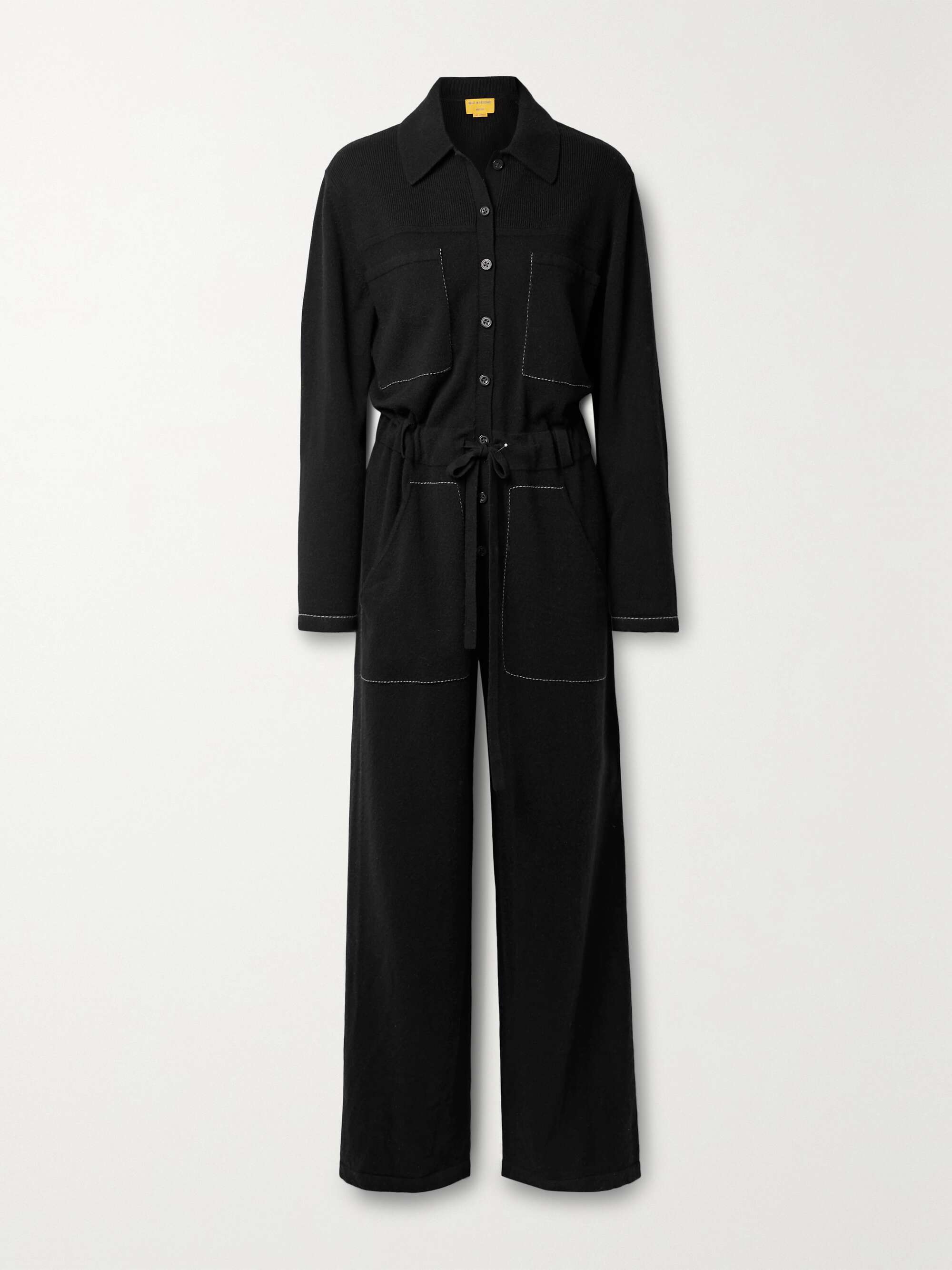 Everywear cashmere jumpsuit view