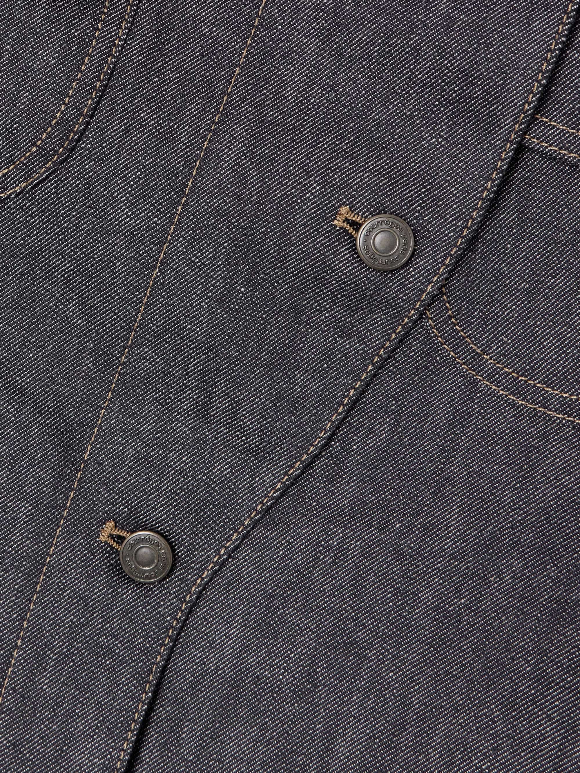 Convertible denim jacket view