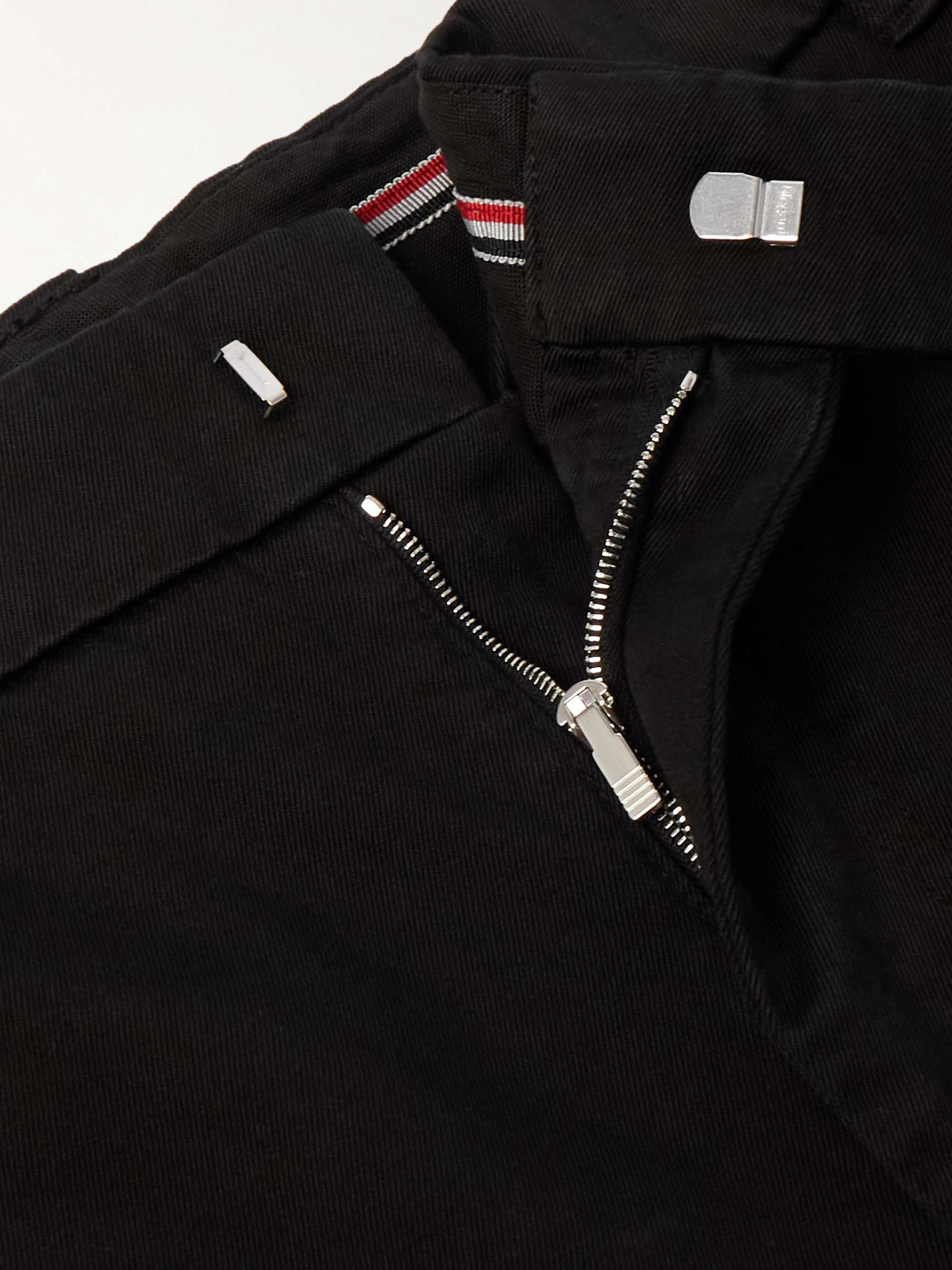 Utility Tapered Garment-Dyed Cotton-Twill Trousers view