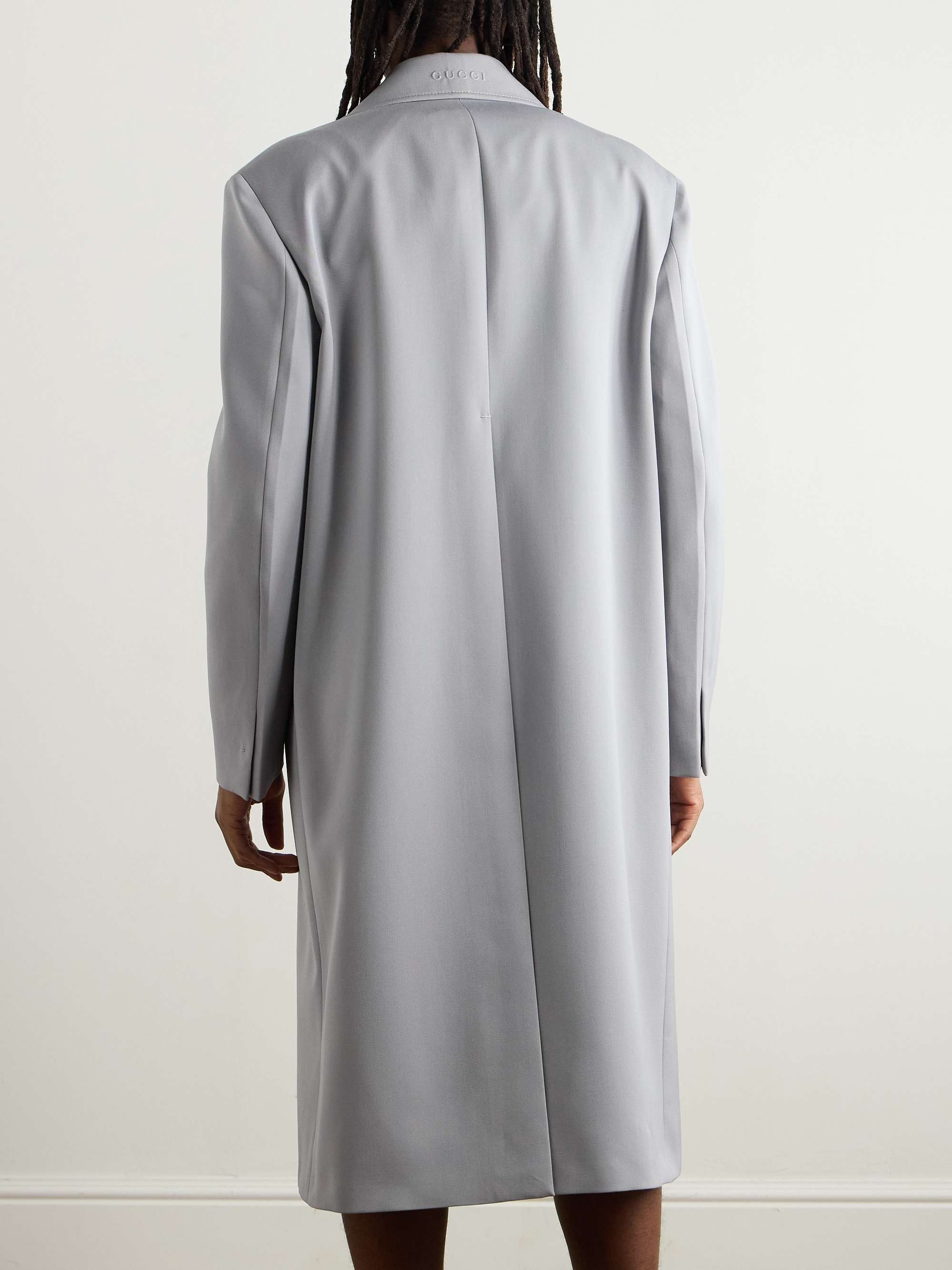 Grain de Poudre Wool Car Coat view