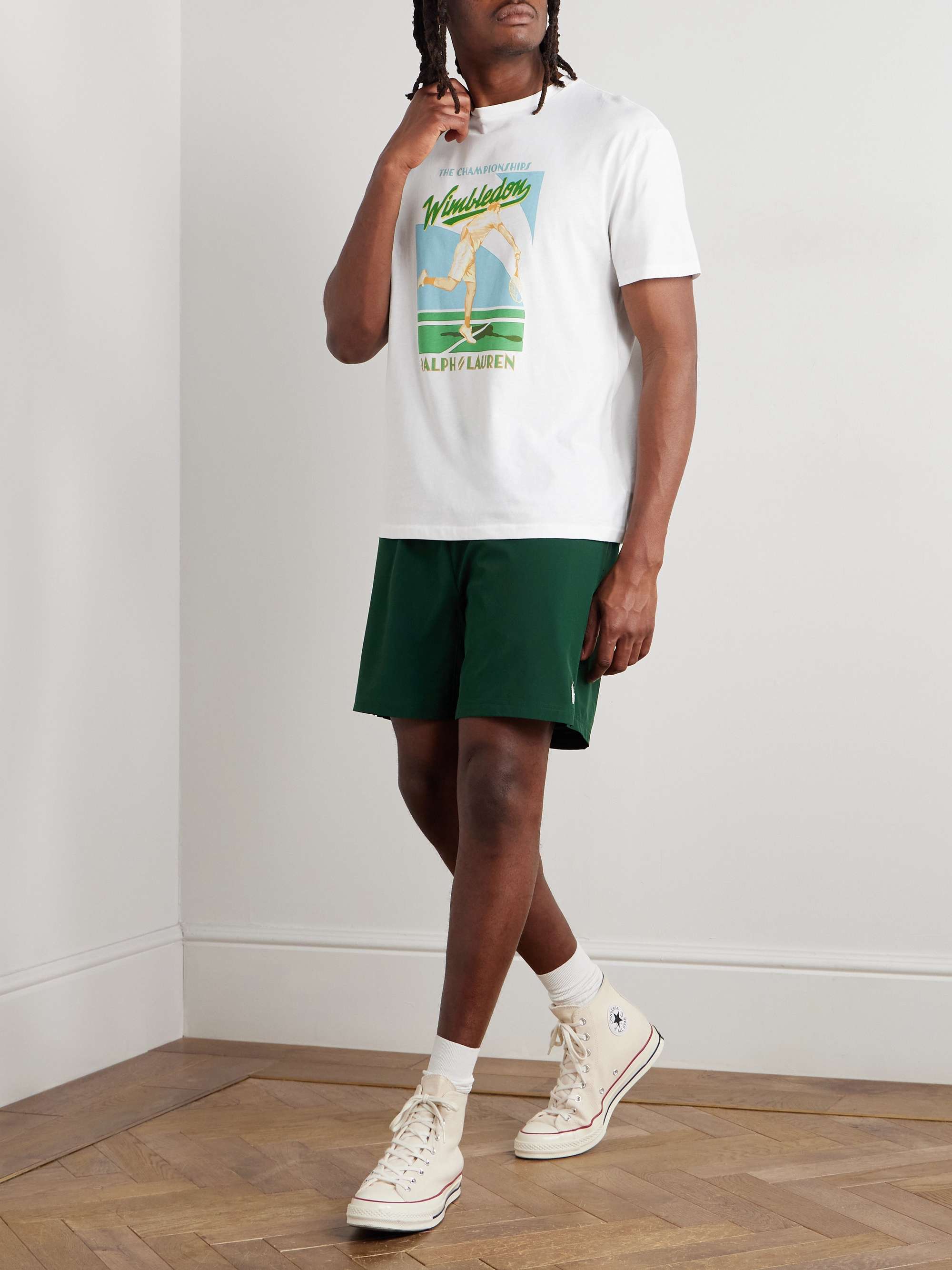 + Wimbledon Printed Cotton-Jersey T-Shirt view