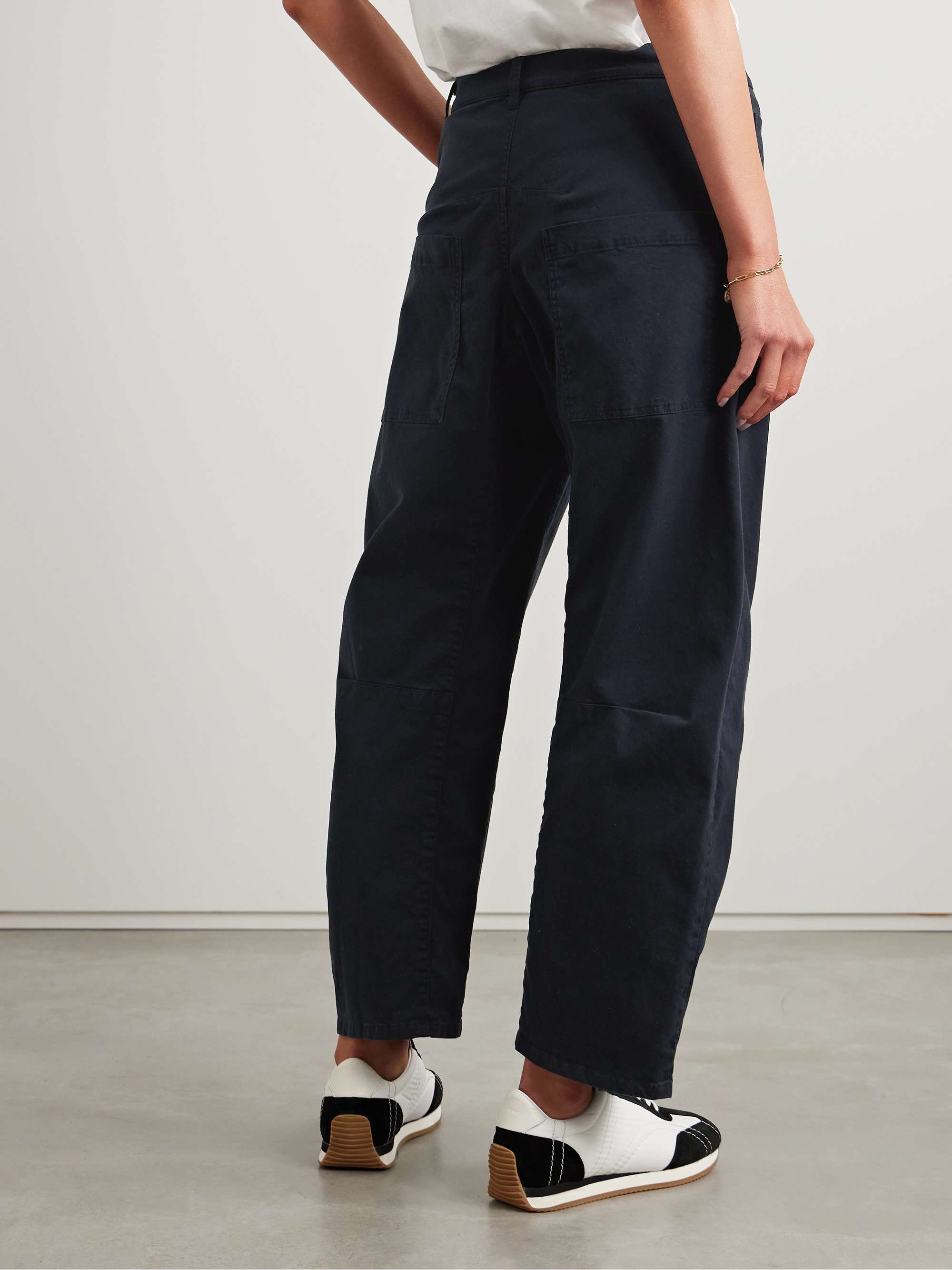 Emerson cotton-blend twill tapered pants view