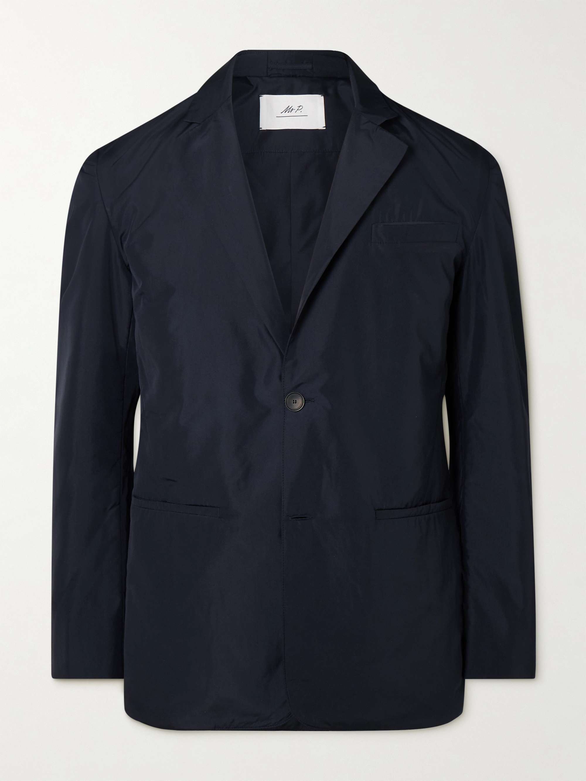 Padded Recycled-Shell Blazer view